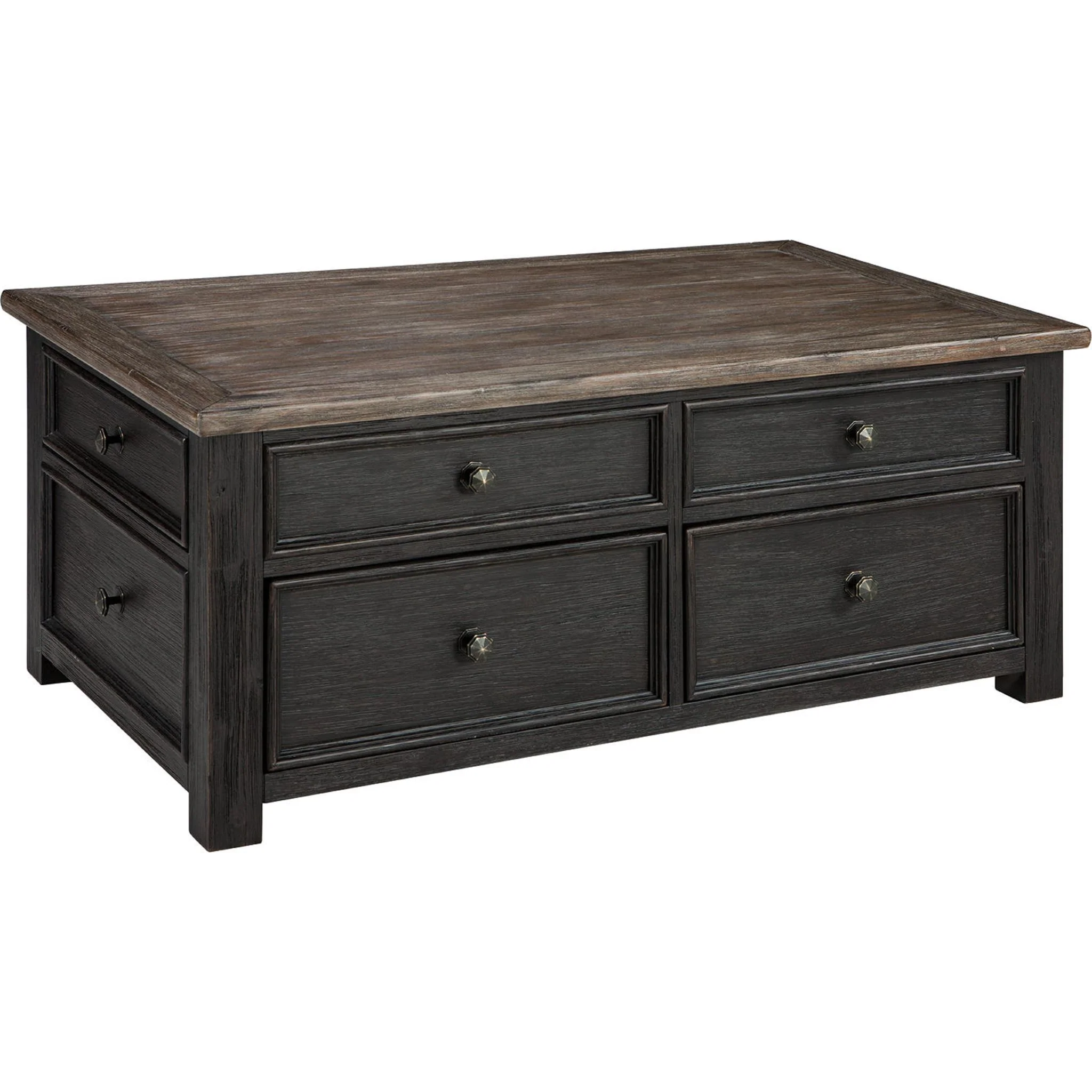 Tyler Creek Coffee Table - Grayish Brown/Black - Image 19