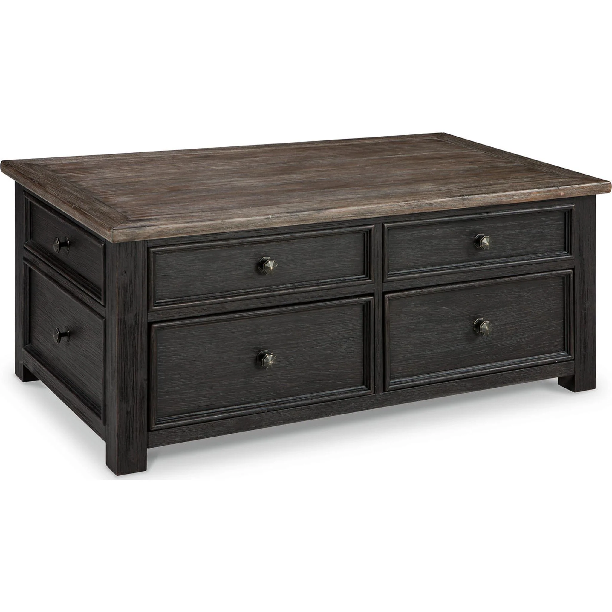 Tyler Creek Coffee Table - Grayish Brown/Black - Image 34
