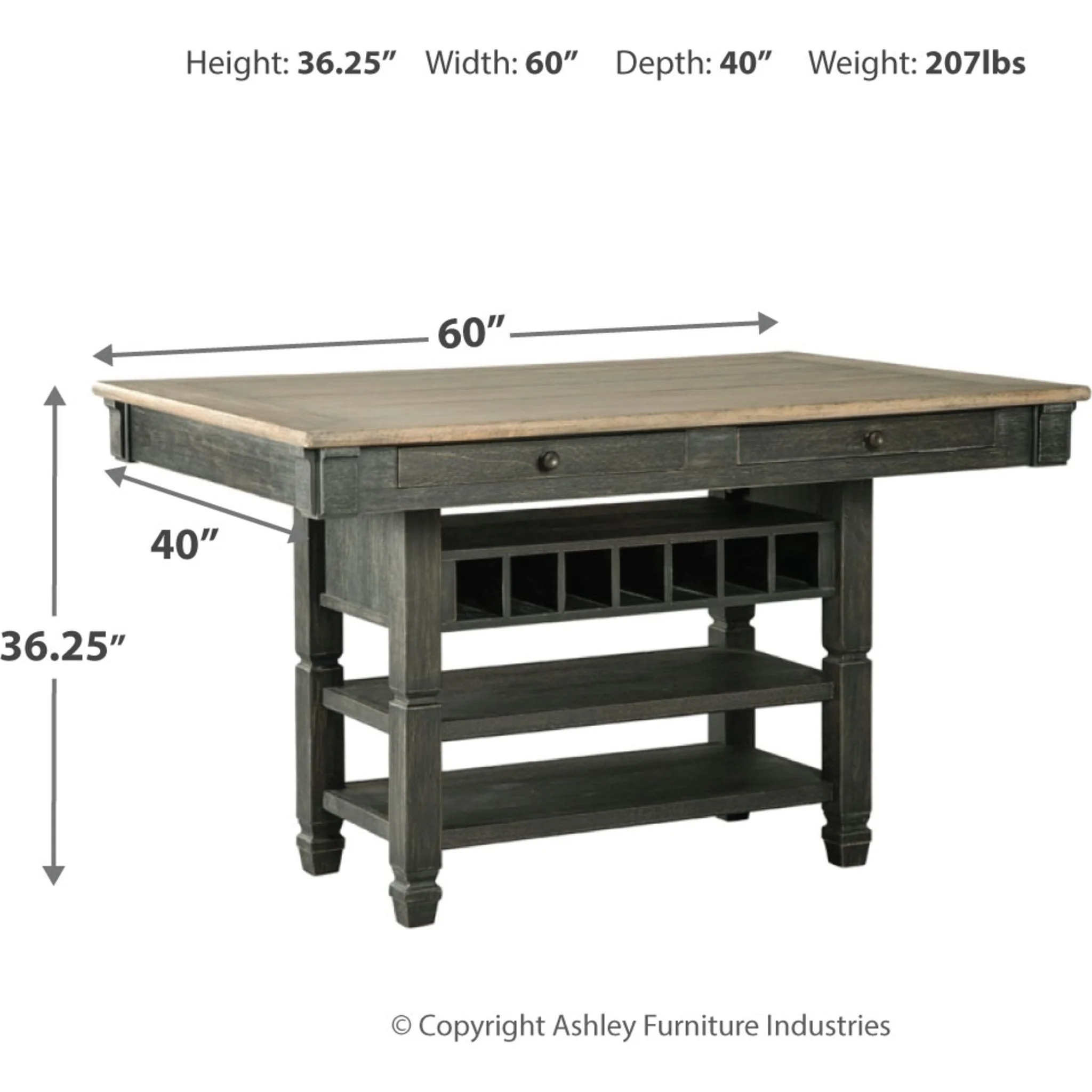Tyler Creek Counter Dining Set - Image 5