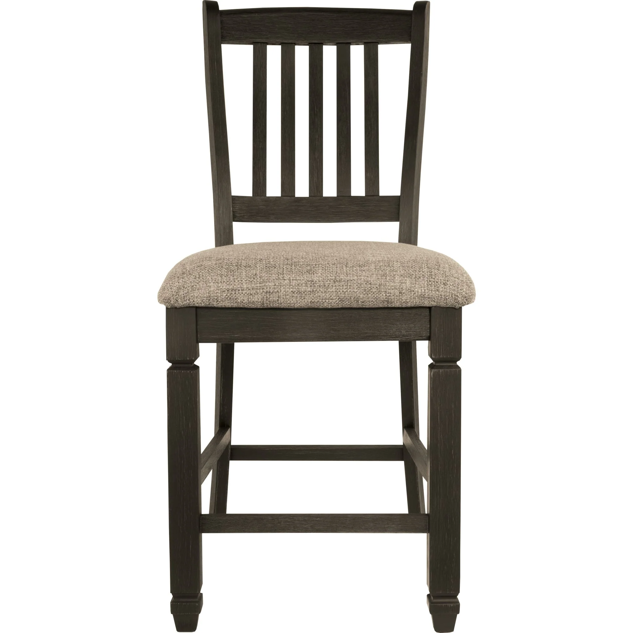 Tyler Creek Counter Height Stool - Black/Grayish Brown - (D736-124) - Image 9