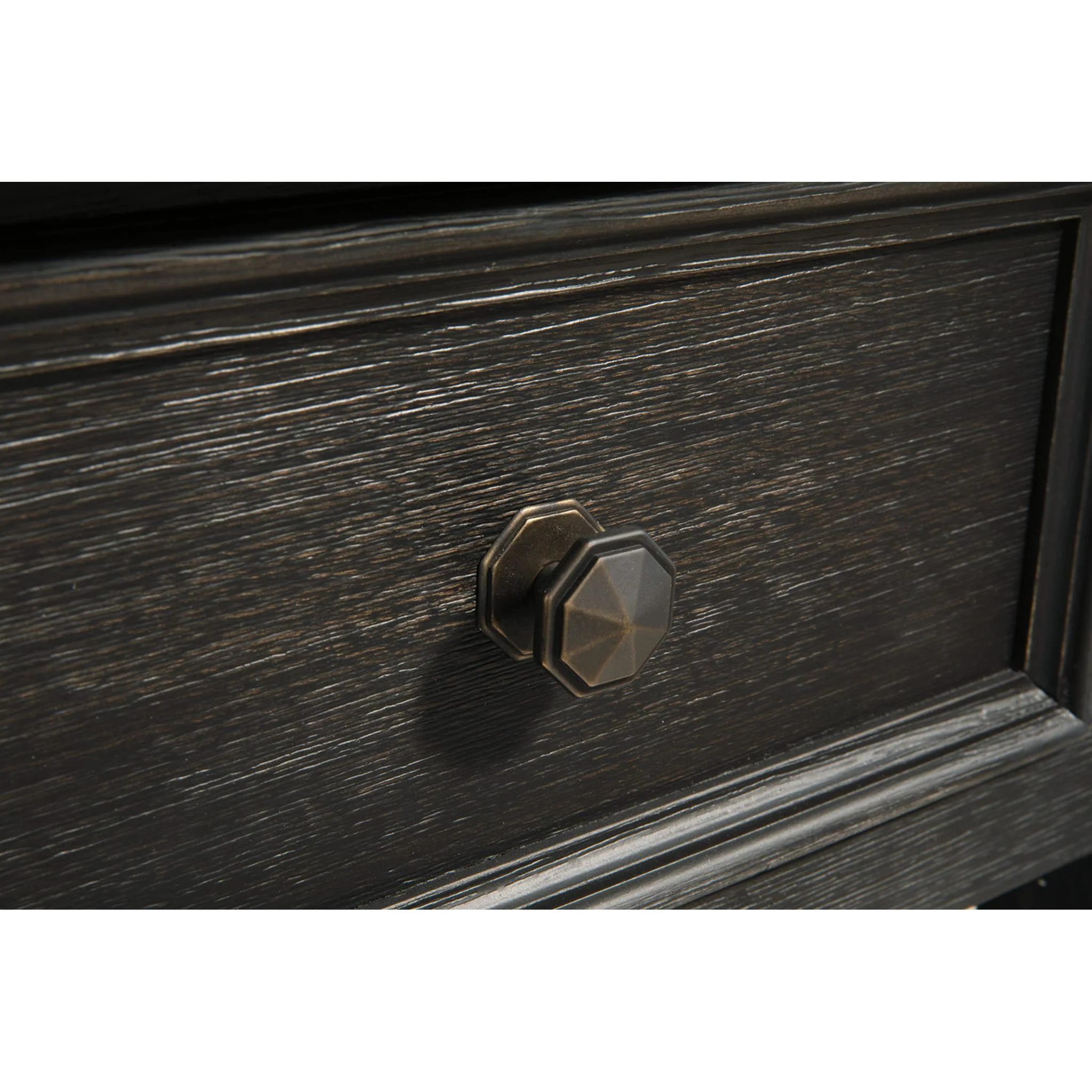Tyler Creek End Table - Grayish Brown/Black - Image 15