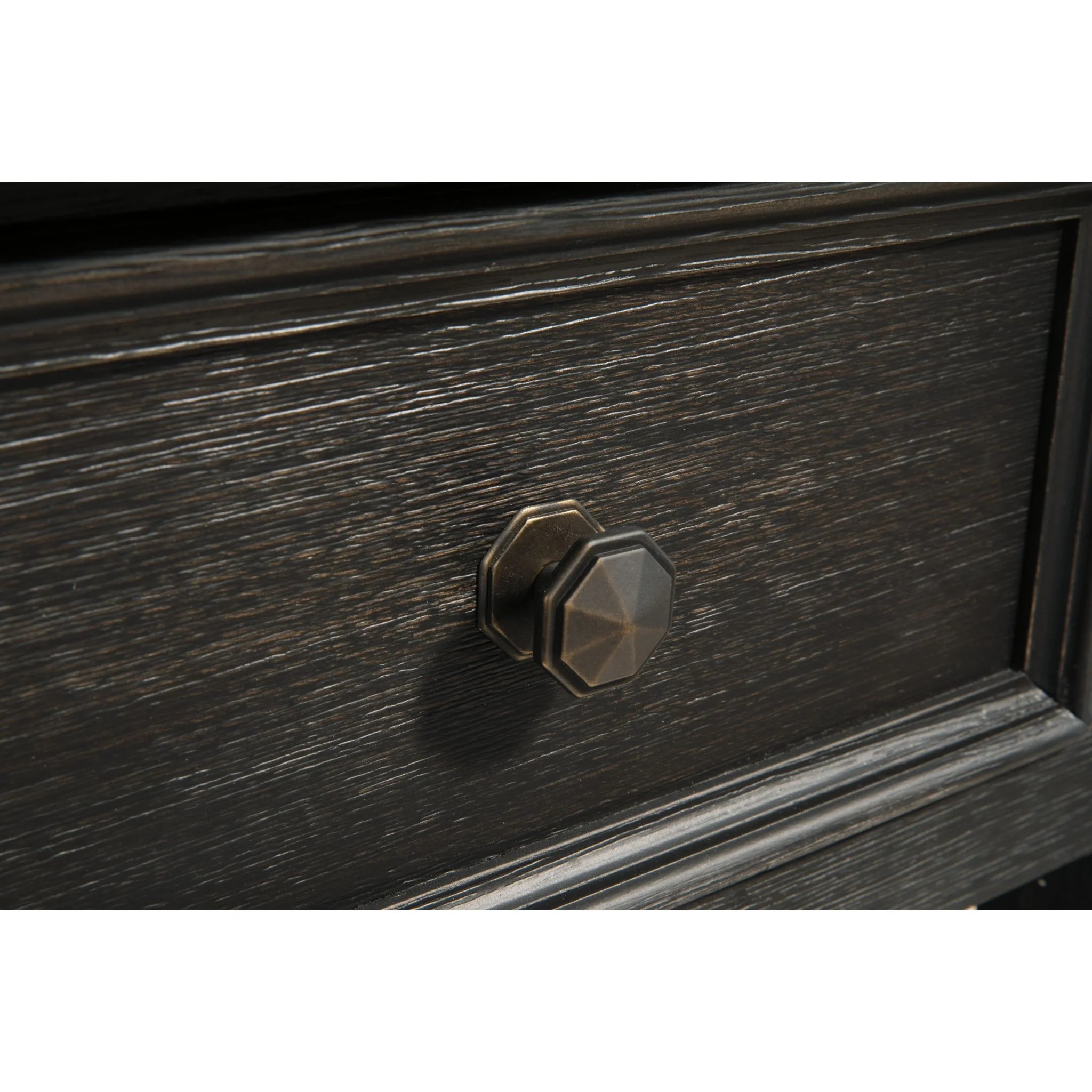 Tyler Creek End Table - Grayish Brown/Black - Image 6