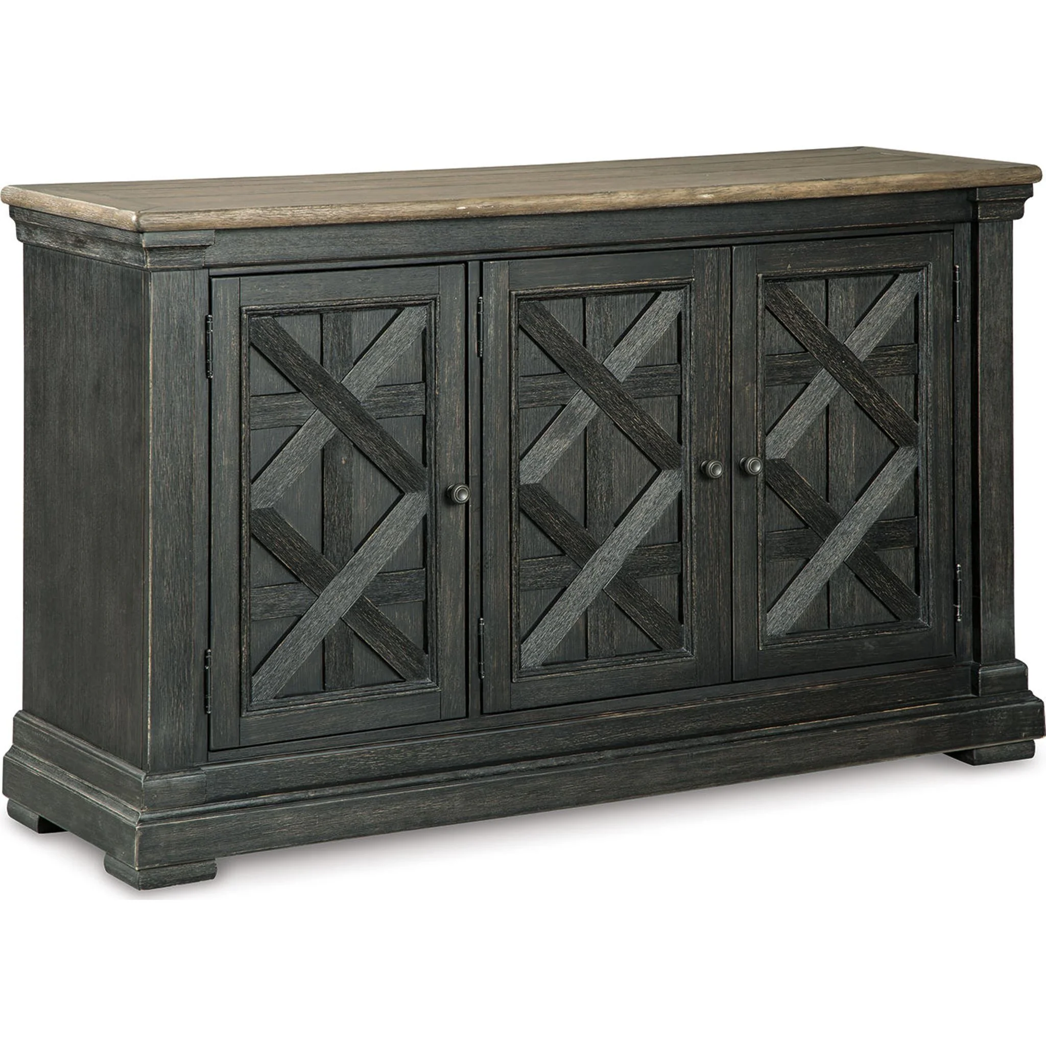 Tyler Creek Dining Server - Black/Grey - (D736-60)