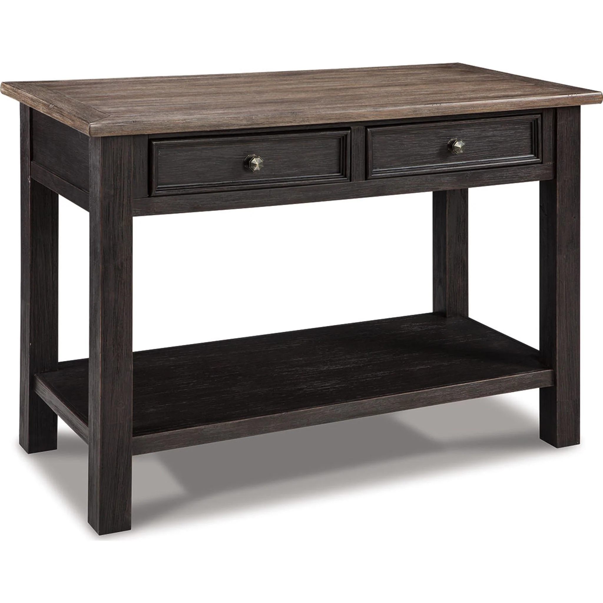 Tyler Creek Sofa Table - Brown/Black - Image 20