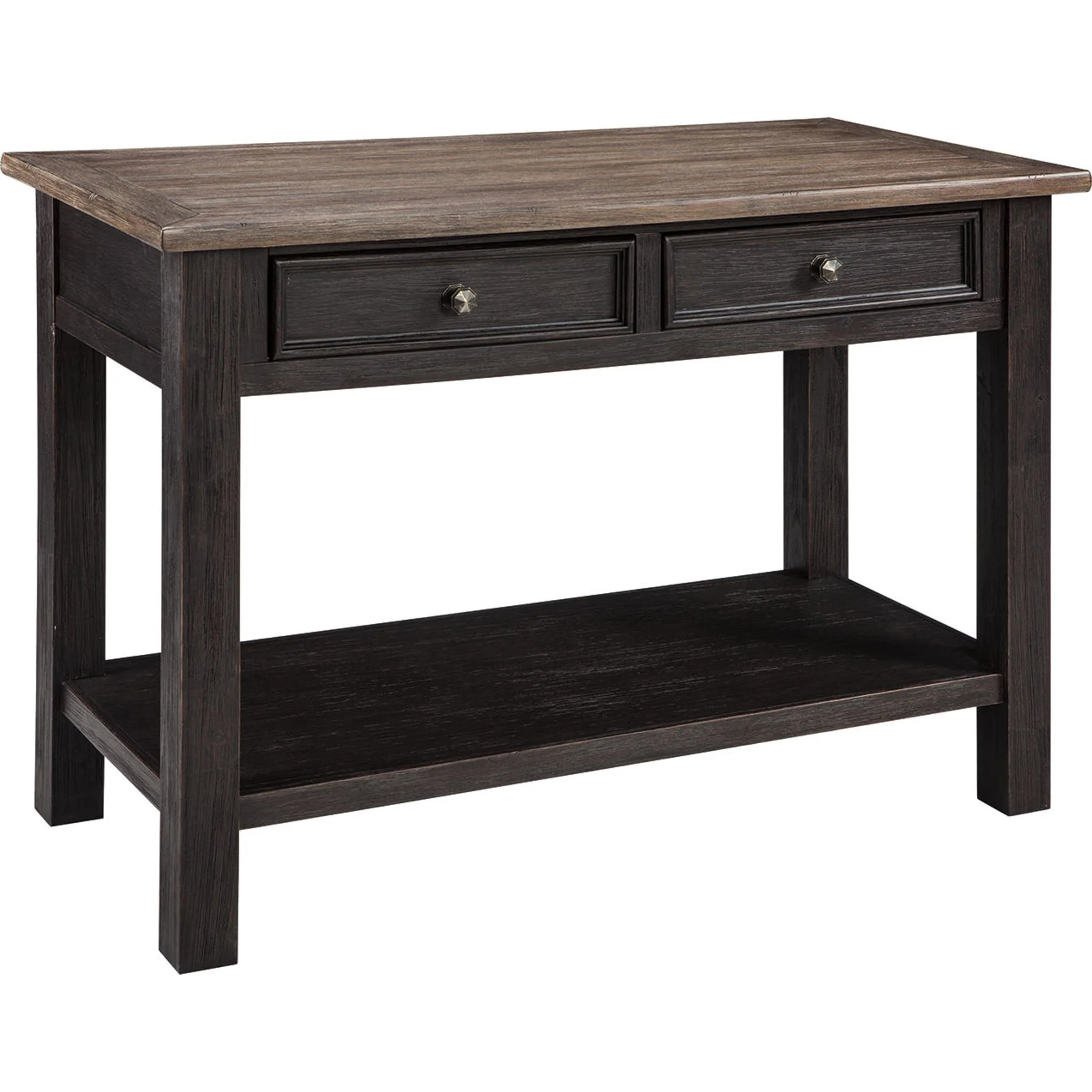 Tyler Creek Sofa Table - Brown/Black - Image 29
