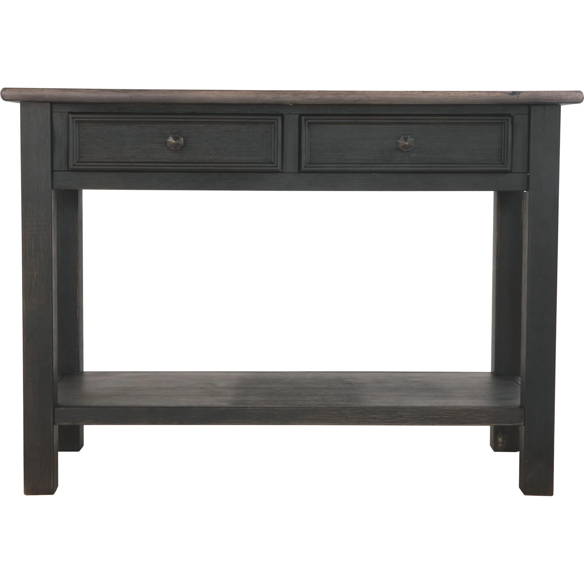 Tyler Creek Sofa Table - Brown/Black - Image 6