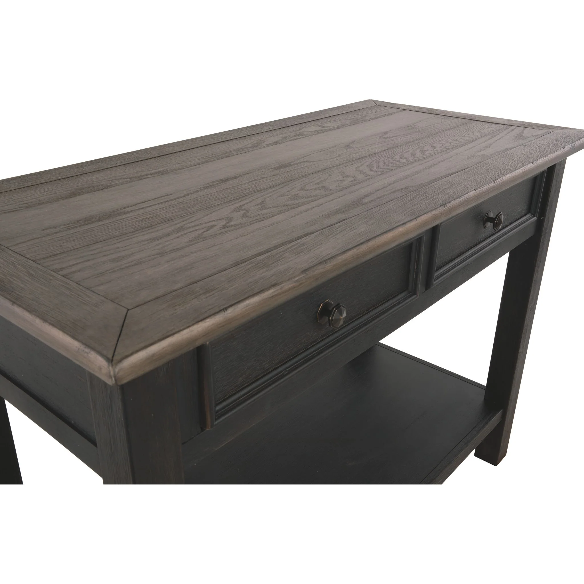 Tyler Creek Sofa Table - Brown/Black - Image 8