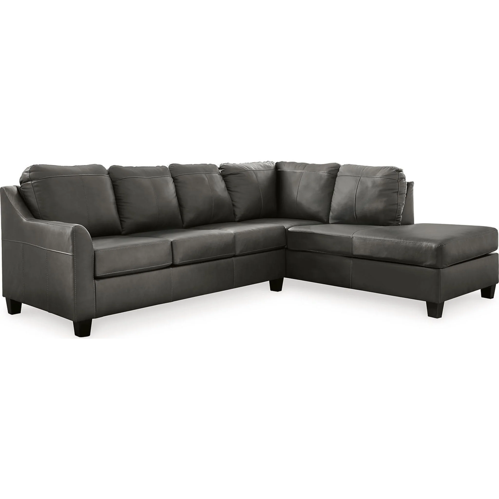 Valderno 2 Piece Sectional with Chaise - Fog - Image 3