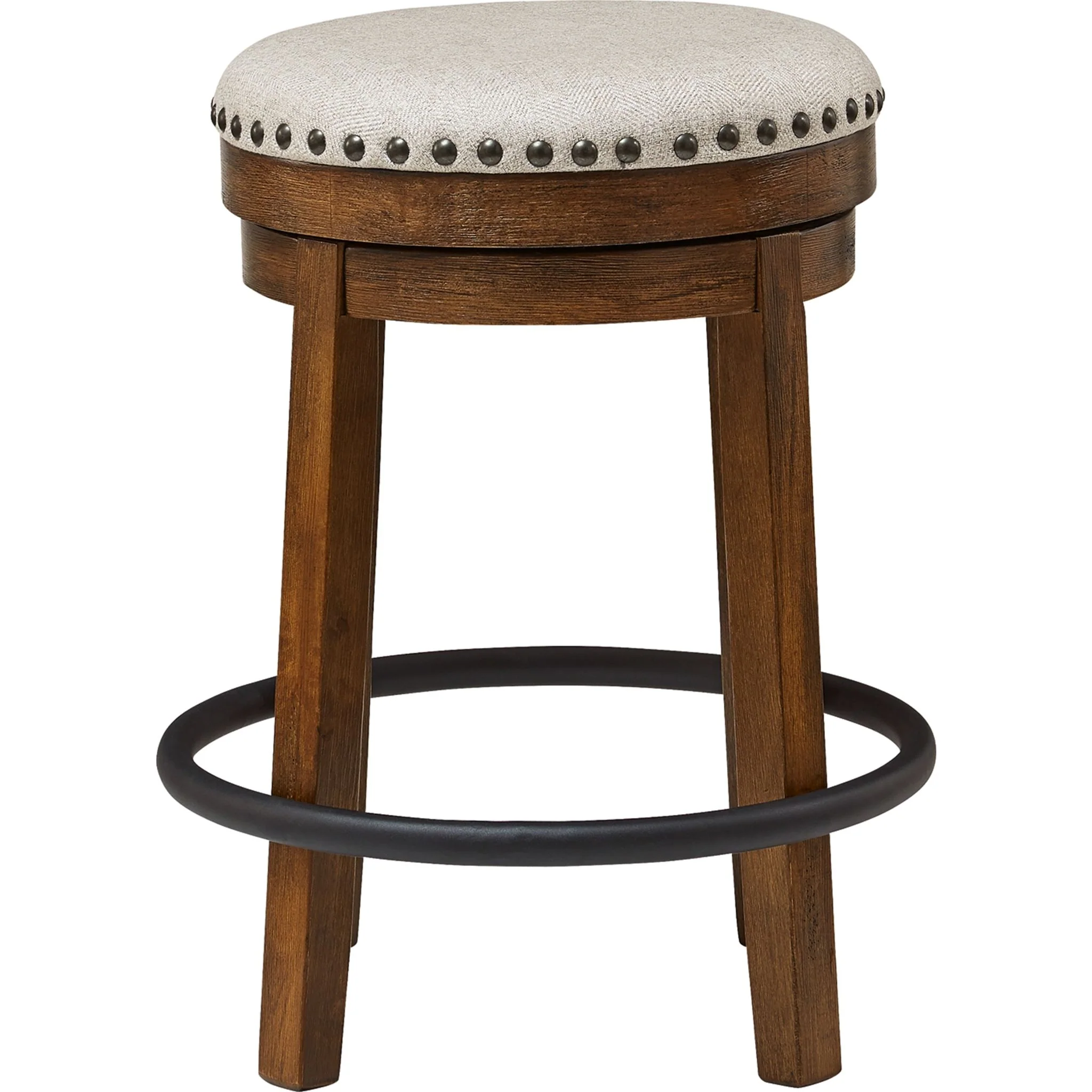 Valebeck Counter Height Stool - Brown/Black - (D546-124) - Image 3