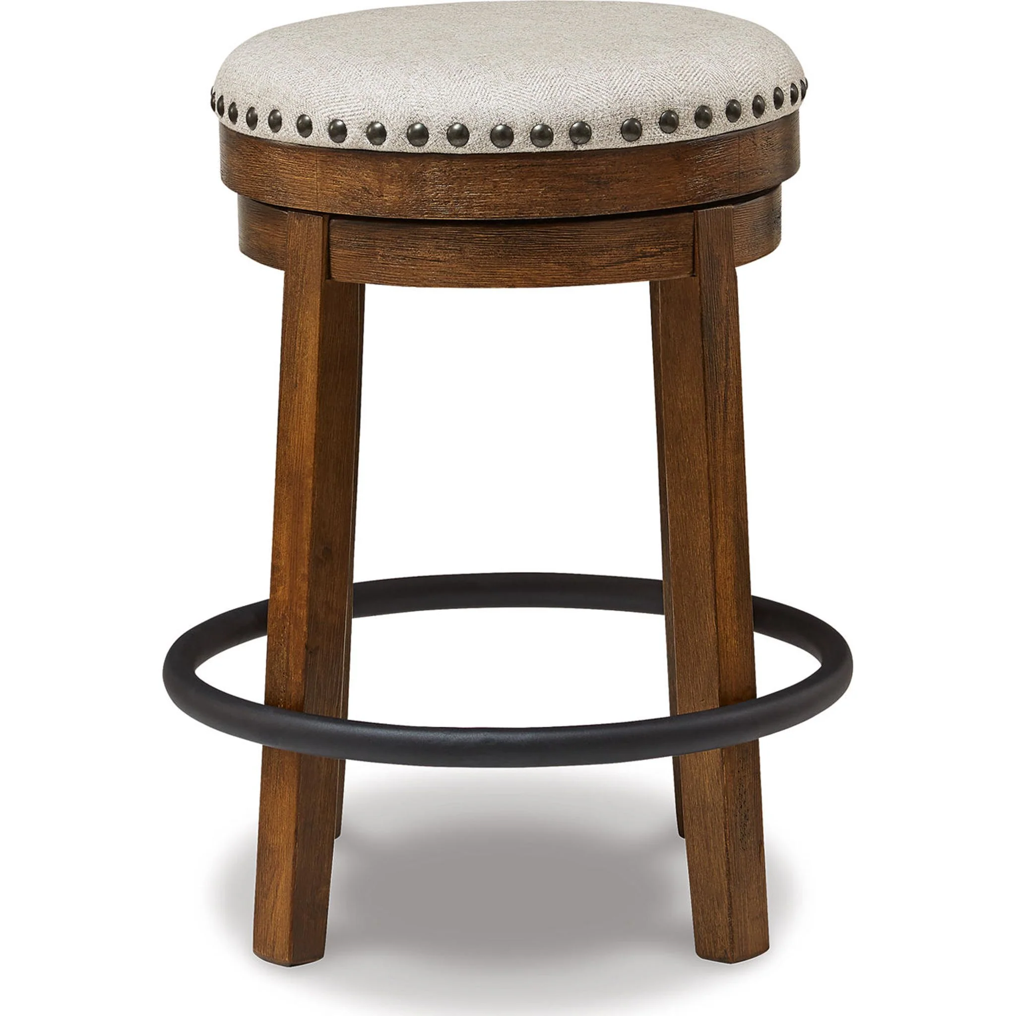 Valebeck Counter Height Stool - Brown/Black - (D546-124) - Image 9