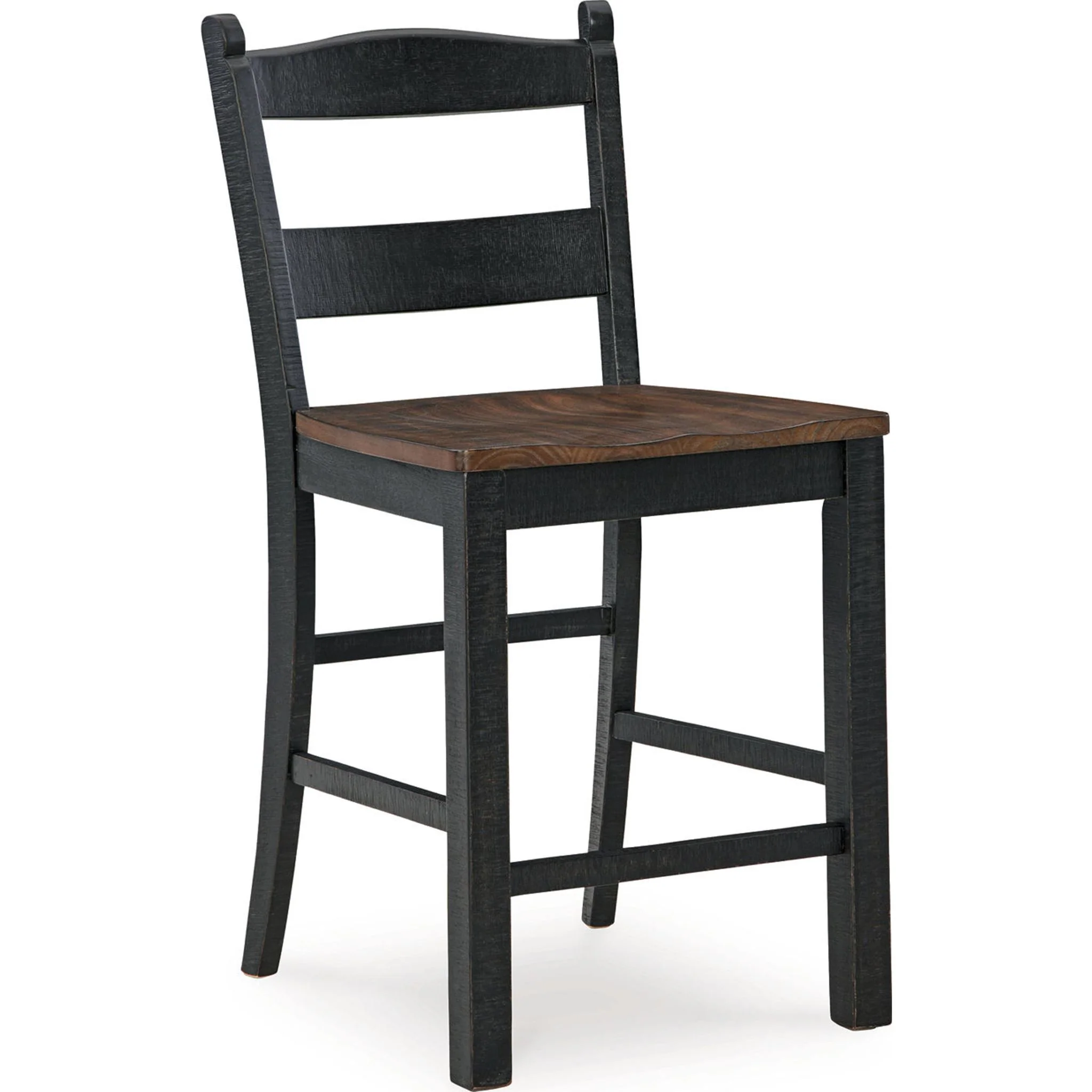 Valebeck Counter Height Stool - Black/Brown - (D546-724) - Image 11