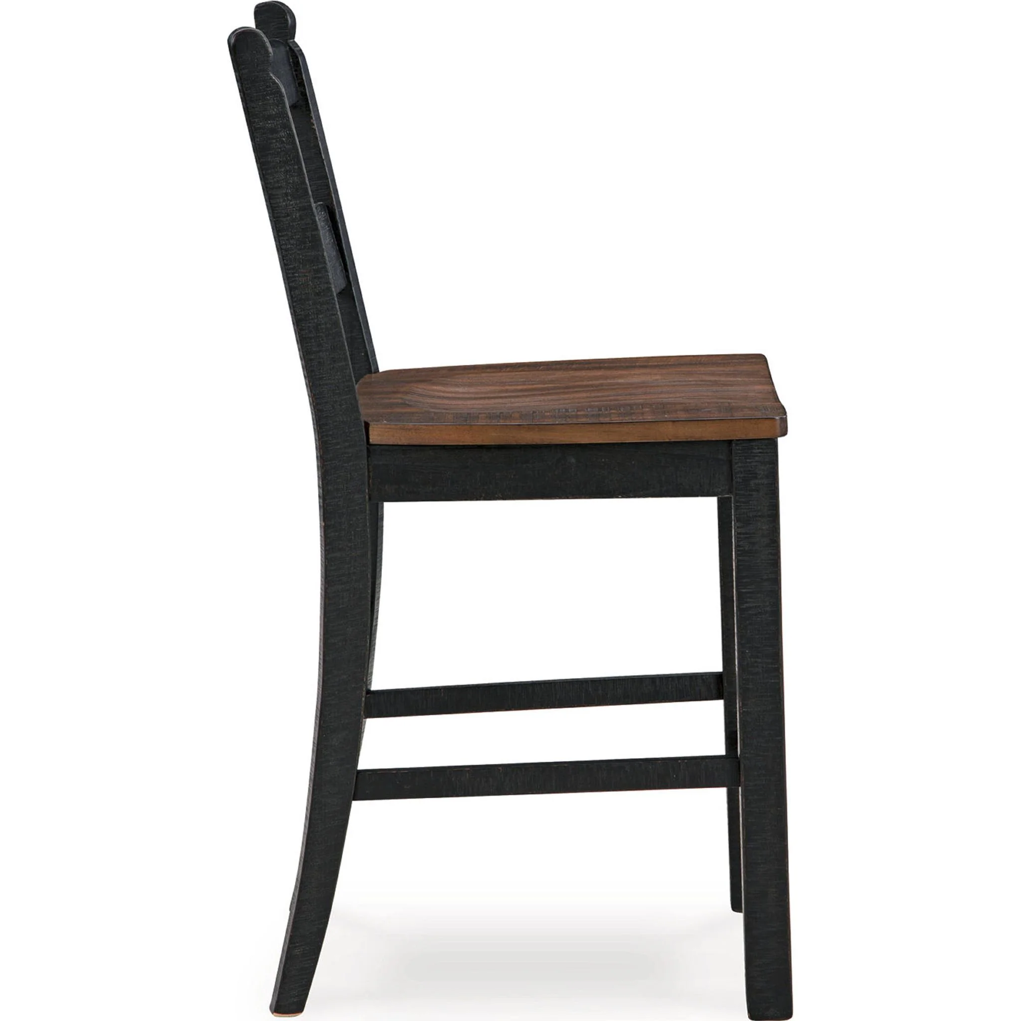 Valebeck Counter Height Stool - Black/Brown - (D546-724) - Image 20