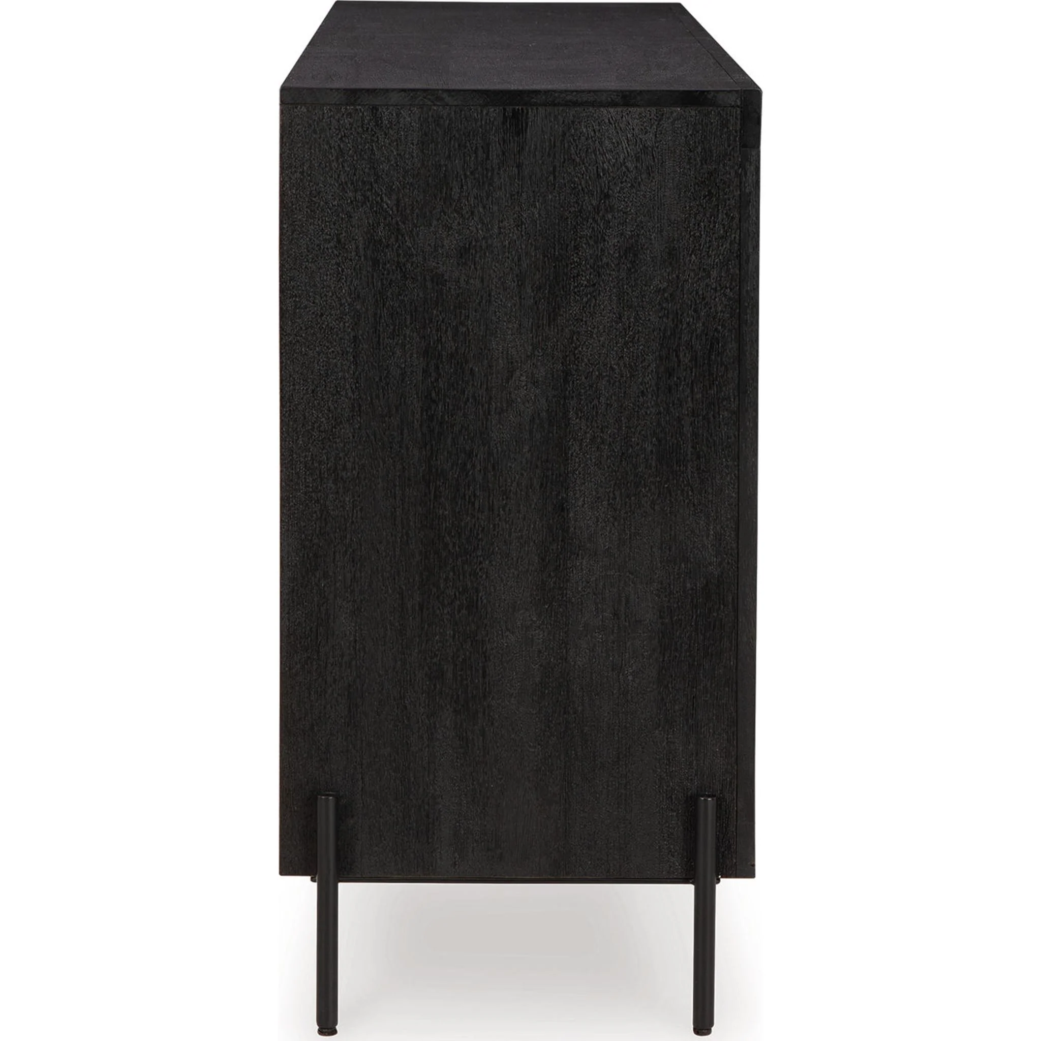 Vallisburg Accent Cabinet - Black/Natural - Image 7