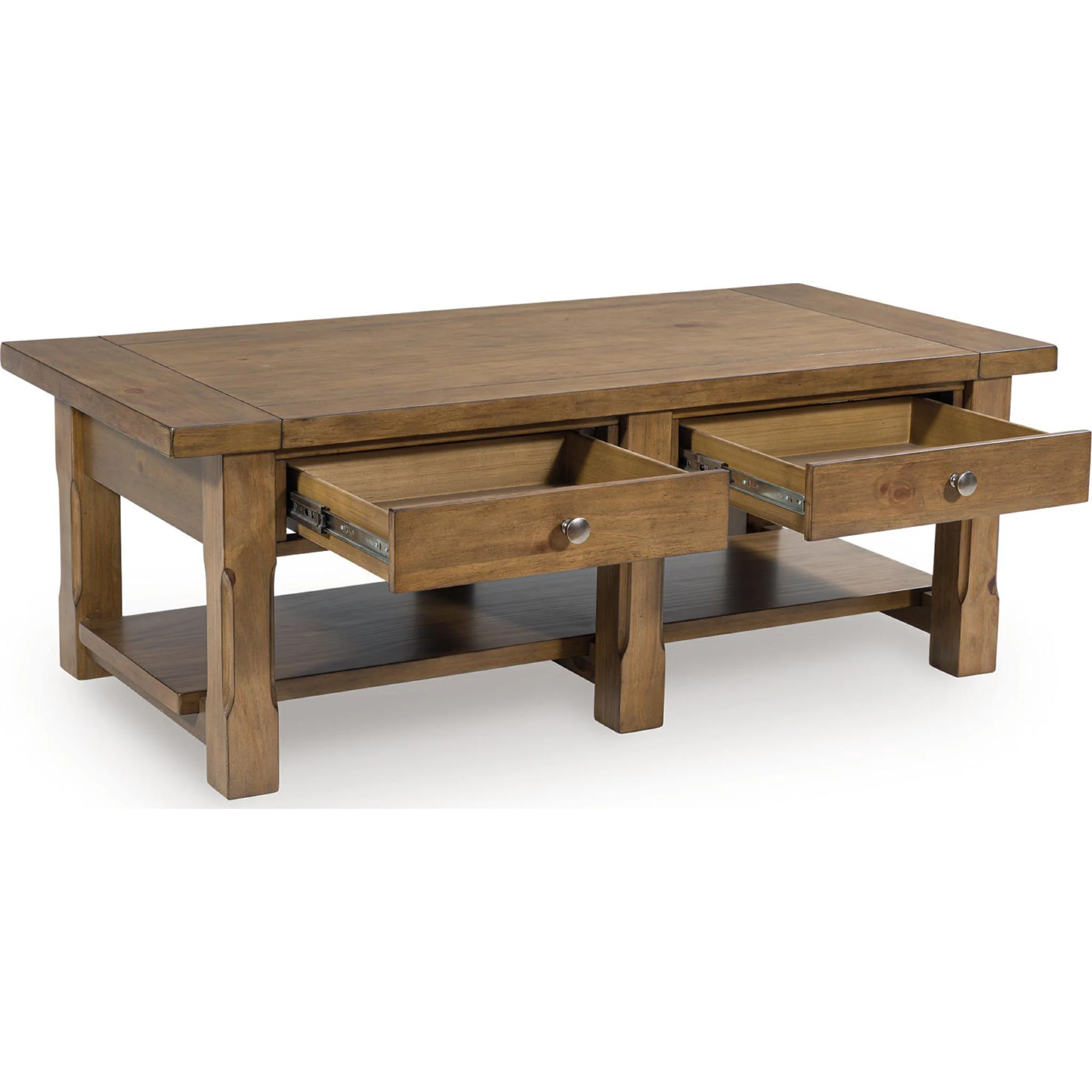 Vandenmore Coffee Table - Medium Brown - Image 4