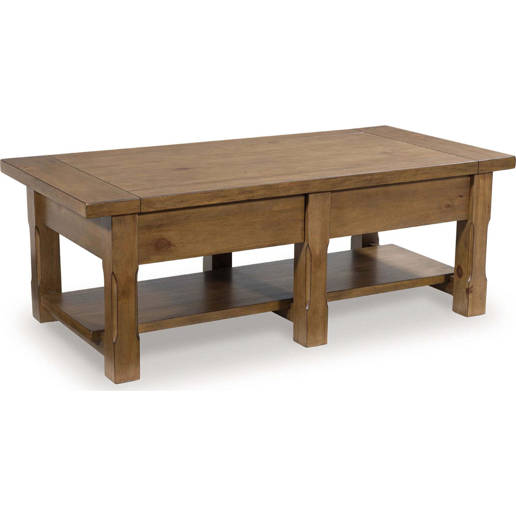 Vandenmore Coffee Table - Medium Brown - Image 5