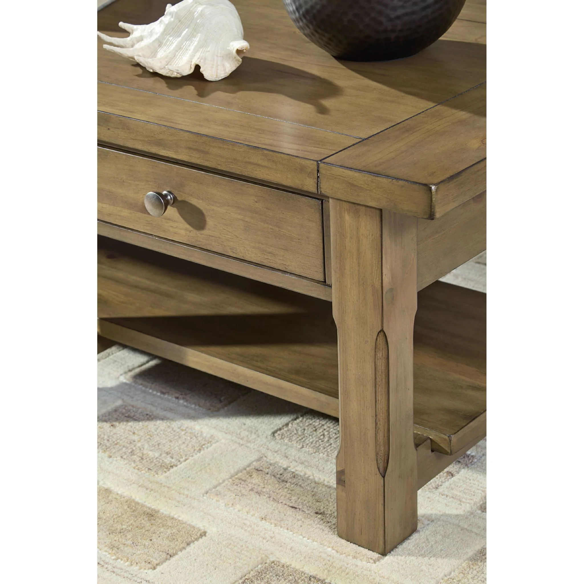 Vandenmore Coffee Table - Medium Brown - Image 7