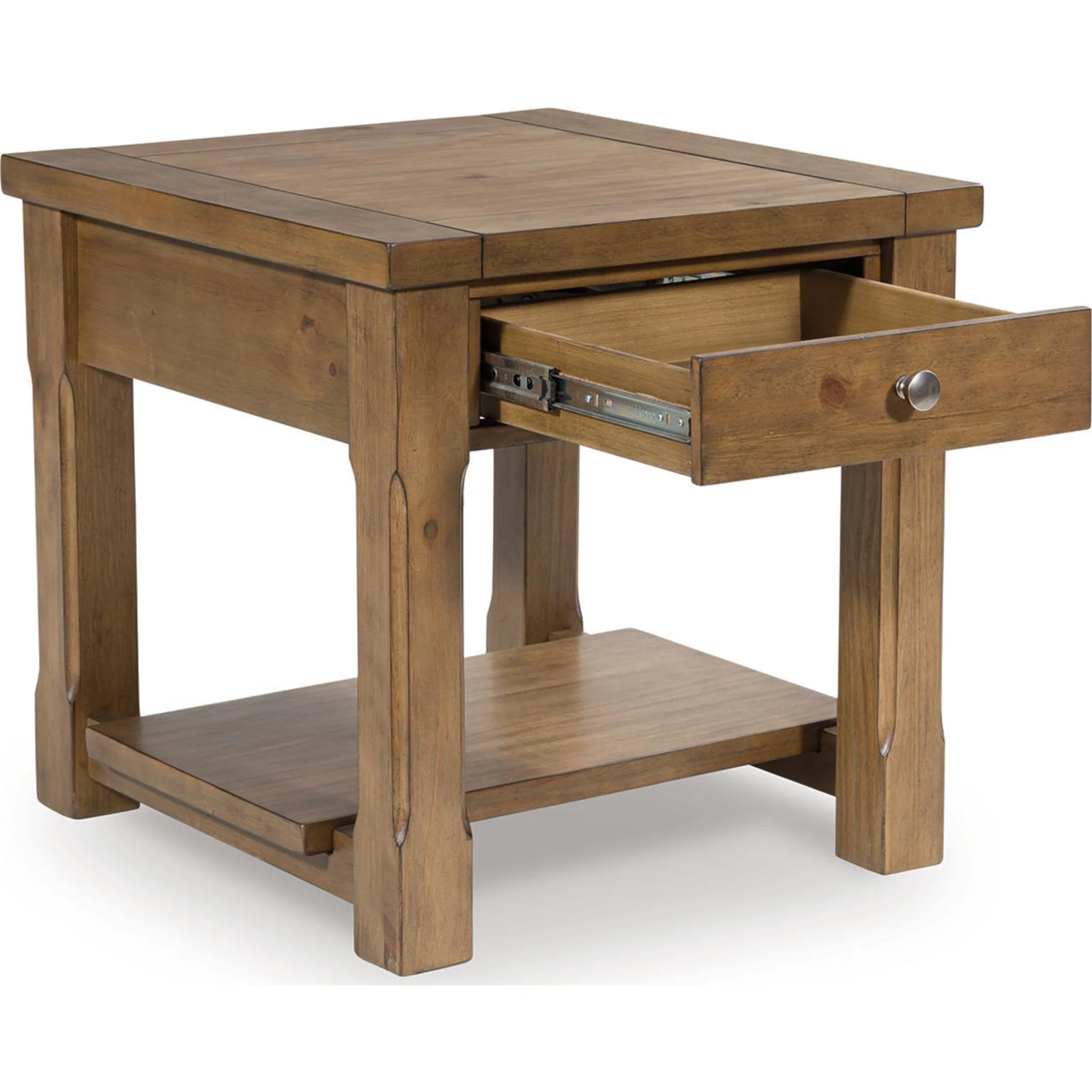 Vandenmore End Table - Medium Brown - Image 4