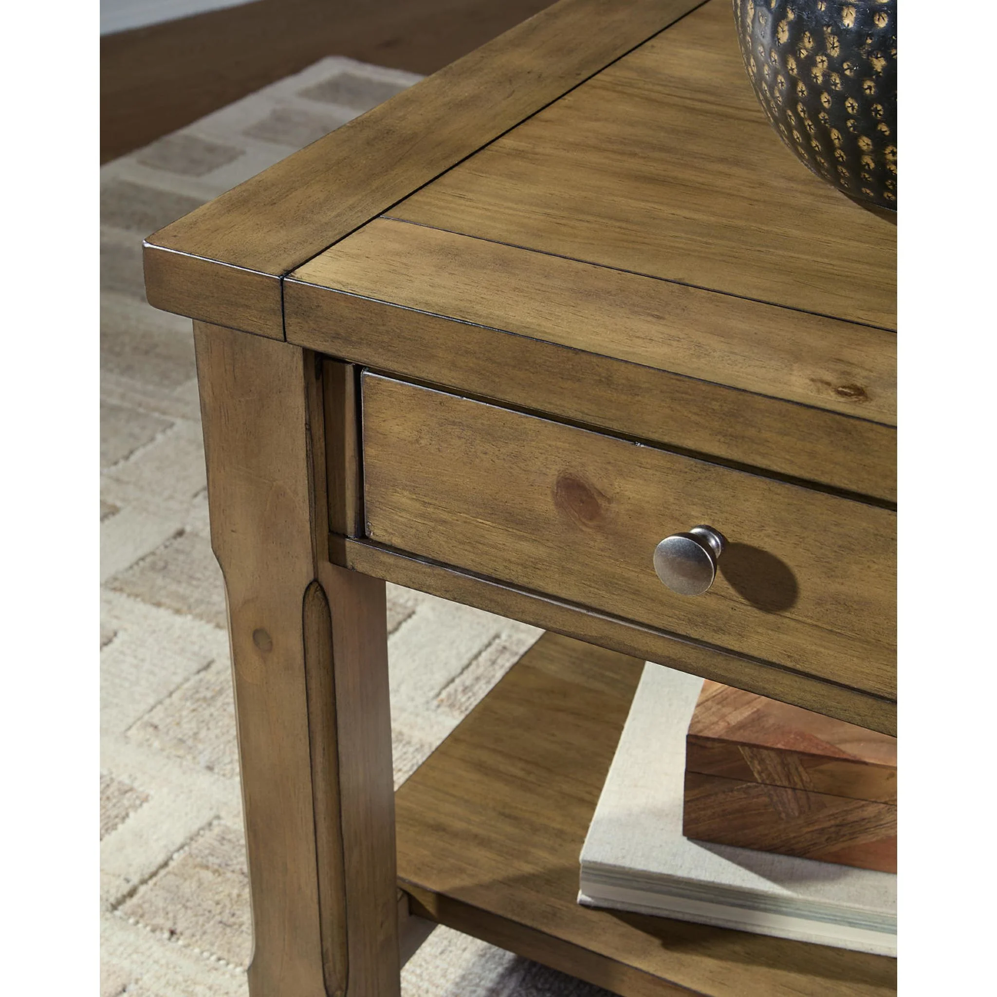 Vandenmore End Table - Medium Brown - Image 7