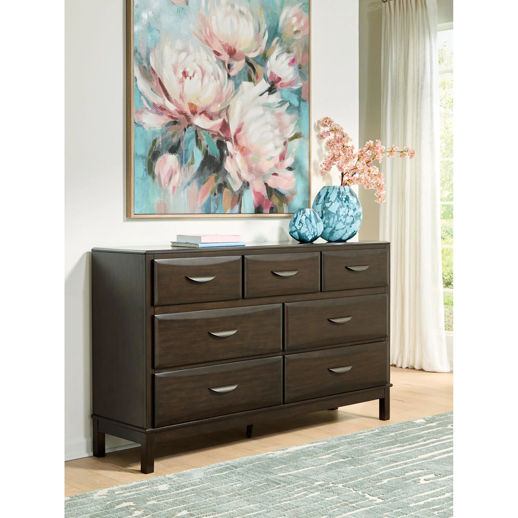 Vanmore Dresser - Dark Brown - Image 2
