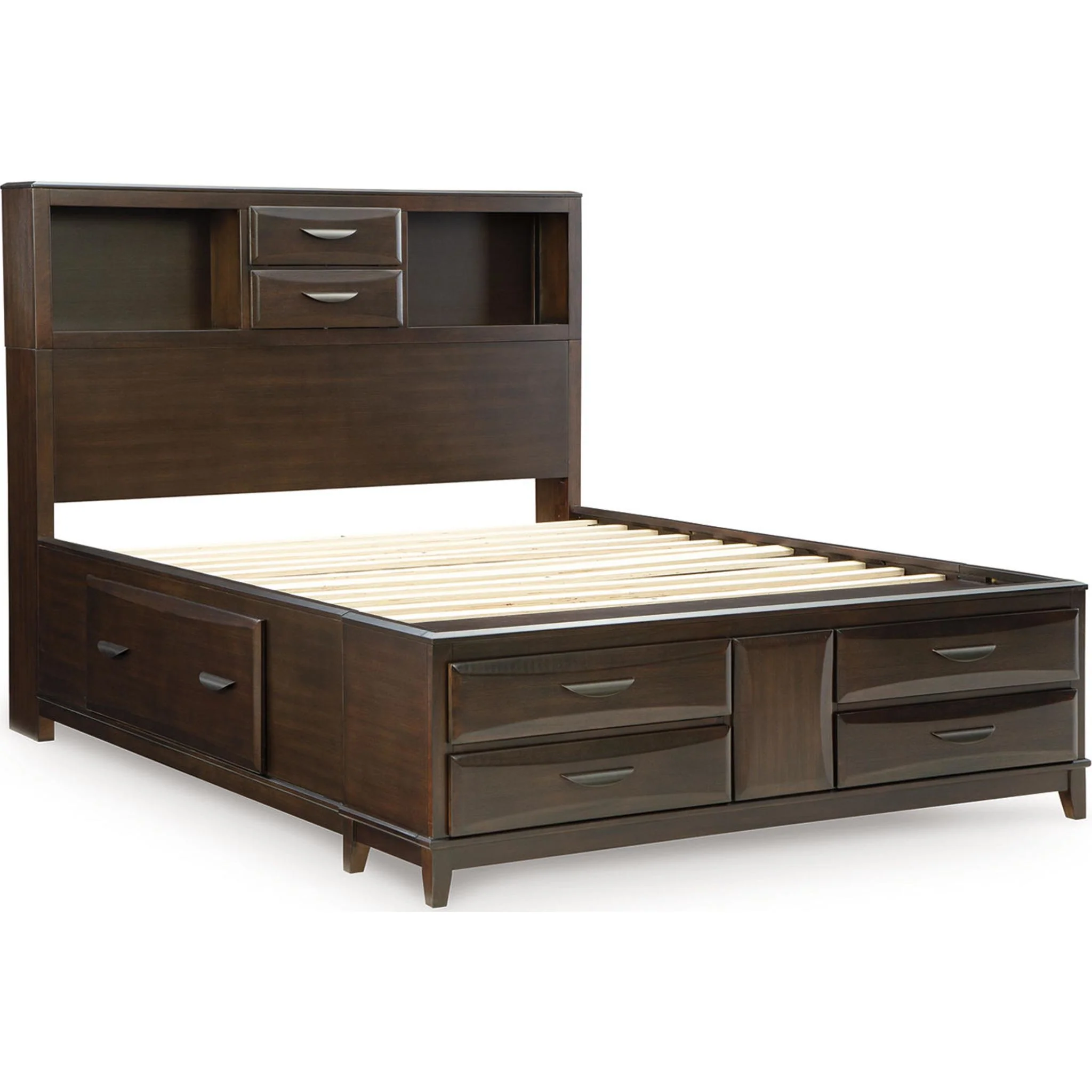 Vanmore Queen Storage Bed - Dark Brown - Image 5