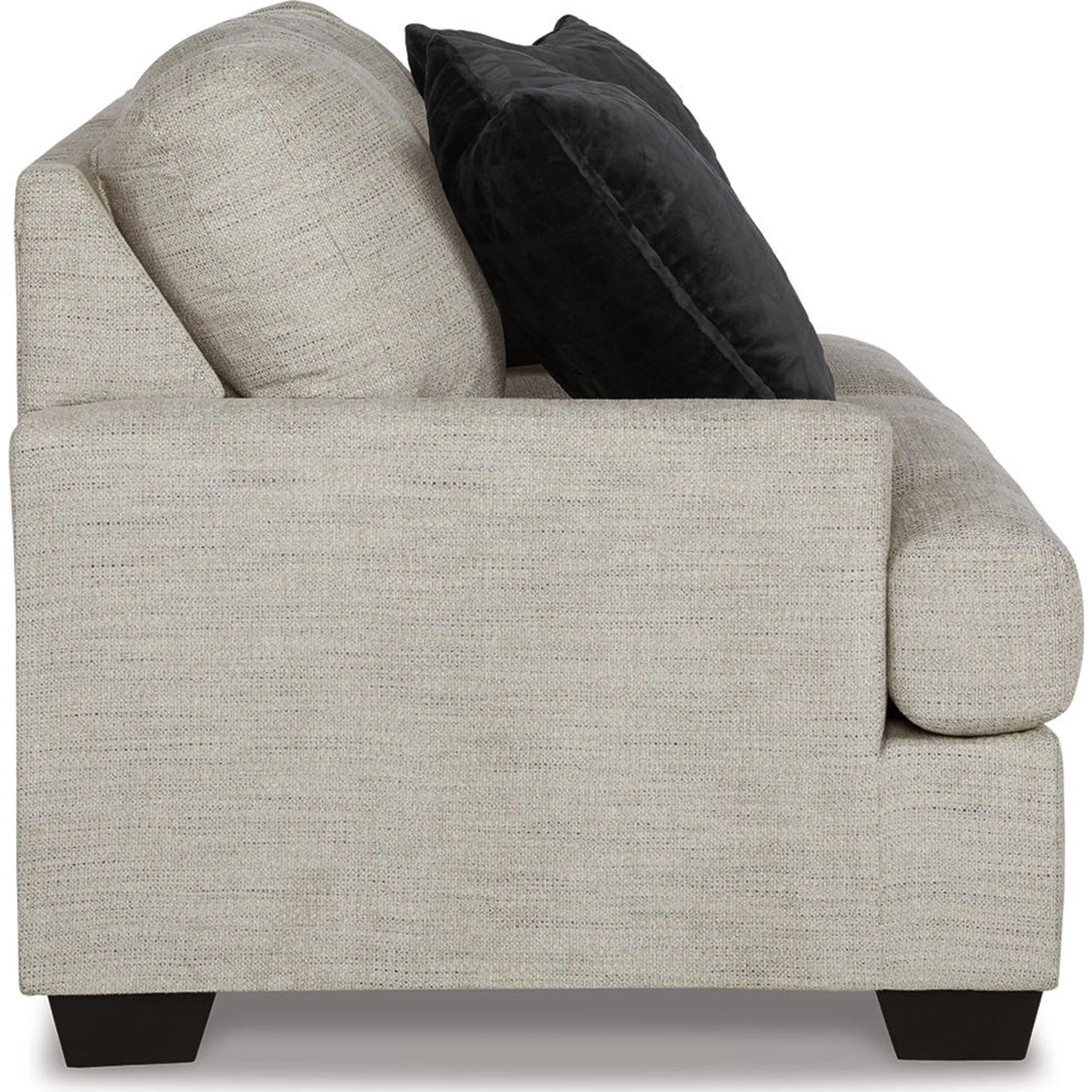 Vayda Loveseat - Pebble - Image 4
