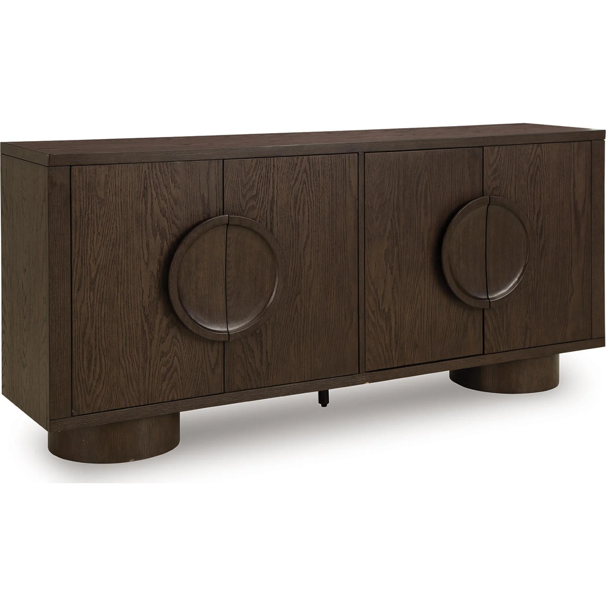 Veeda Accent Cabinet - Dark Brown - Image 3