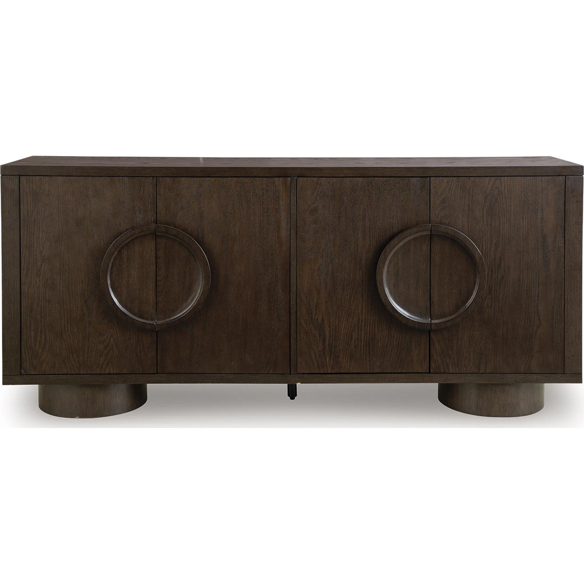 Veeda Accent Cabinet - Dark Brown - Image 6
