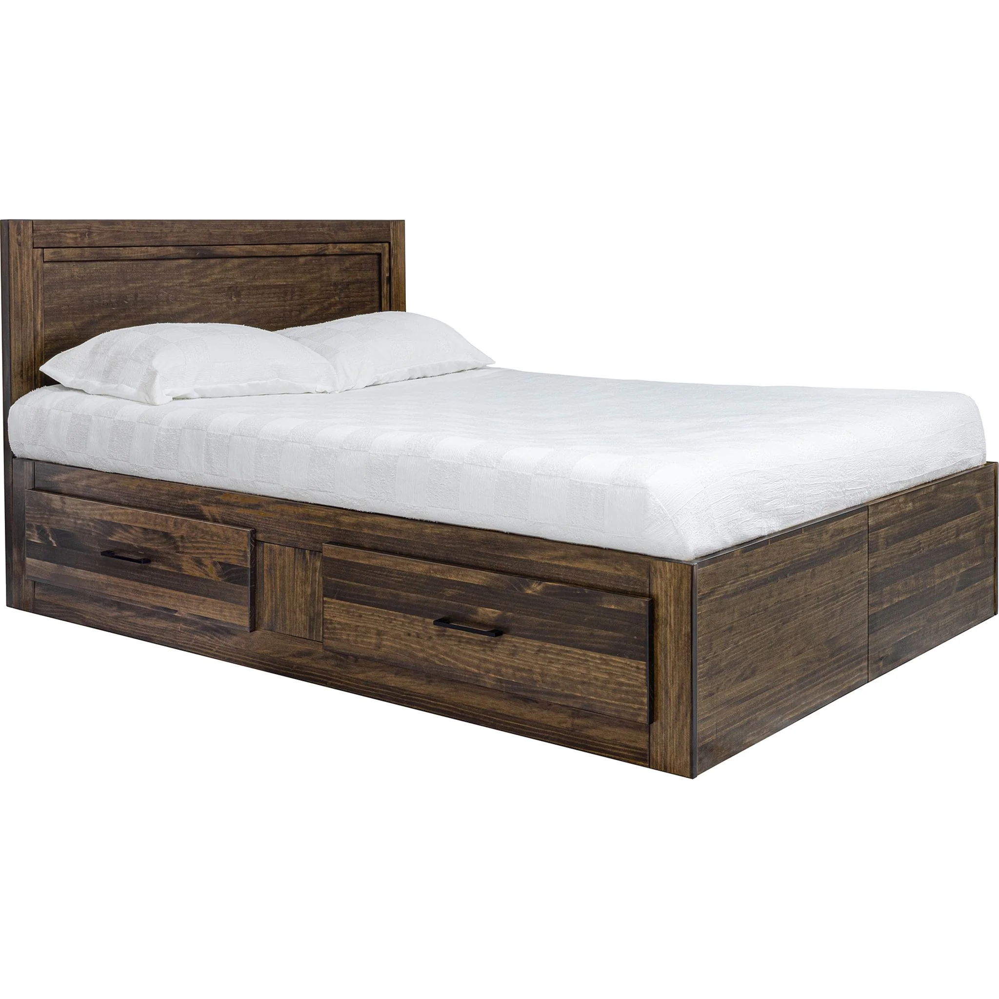 Vera 6 Piece Full Storage Bedroom - Truffle - Image 2