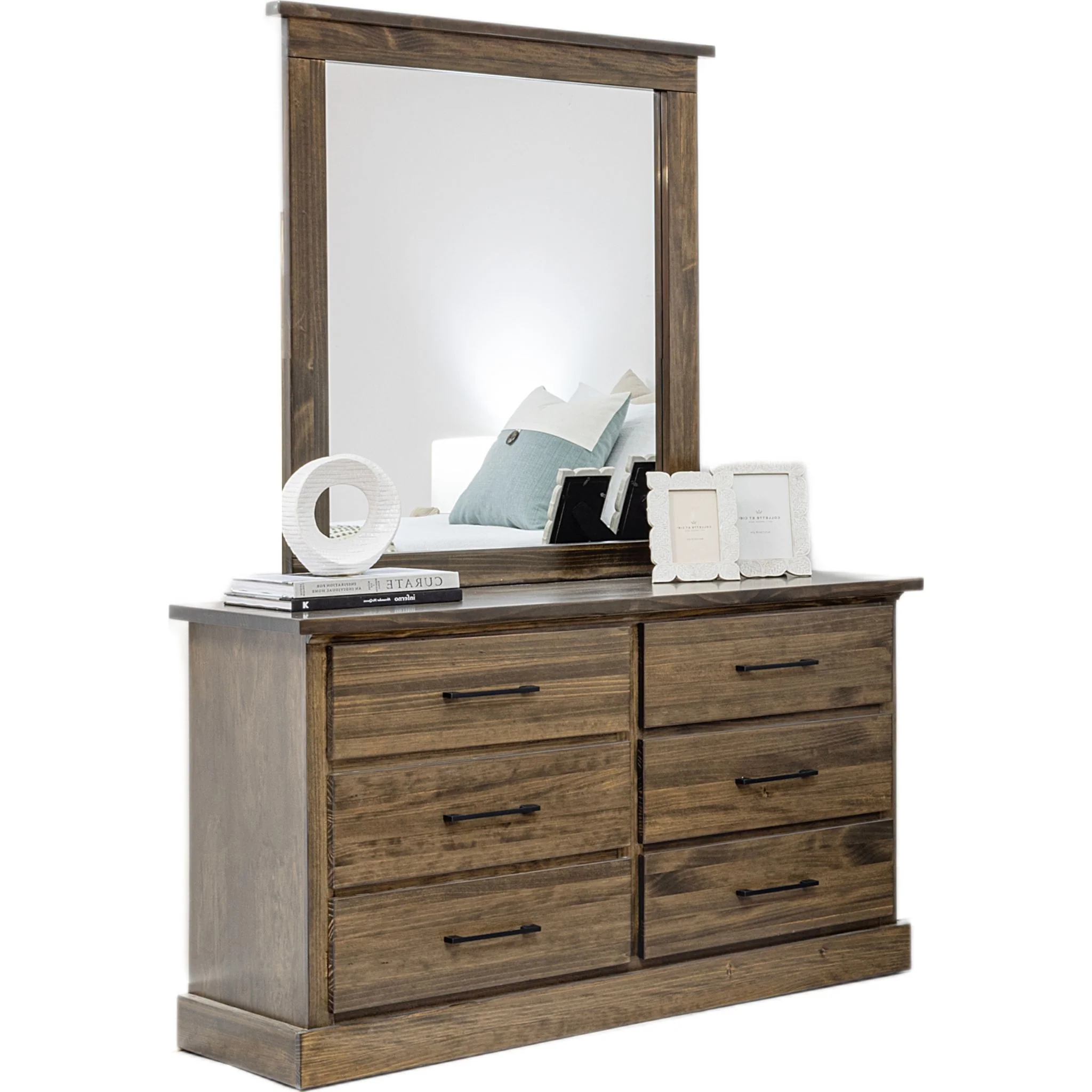 Vera 6 Piece Platform Bedroom - Truffle - Image 3