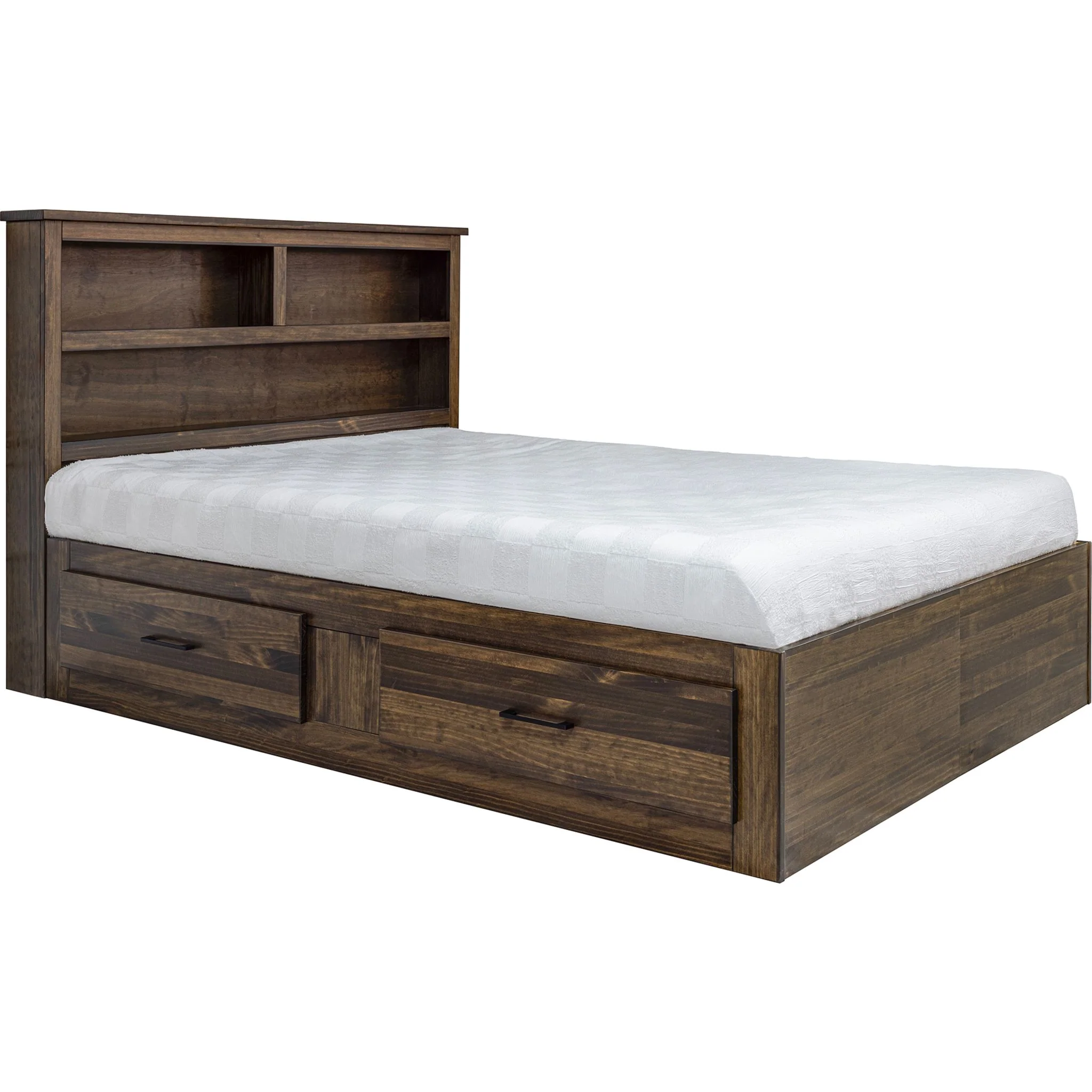 Vera 6 Piece Queen Storage Bedroom - Truffle - Image 2