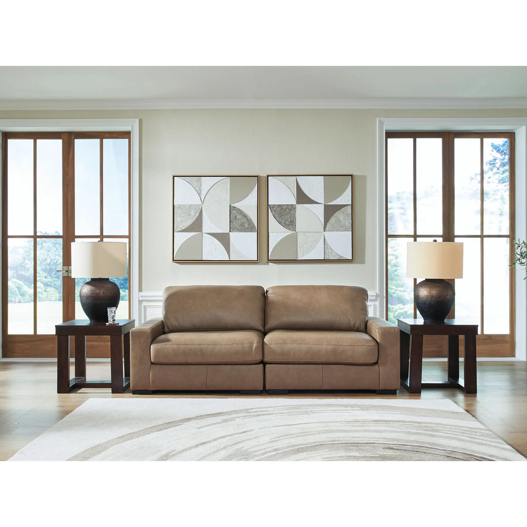 Veronella 2 Piece Sectional - Sahara - Image 2