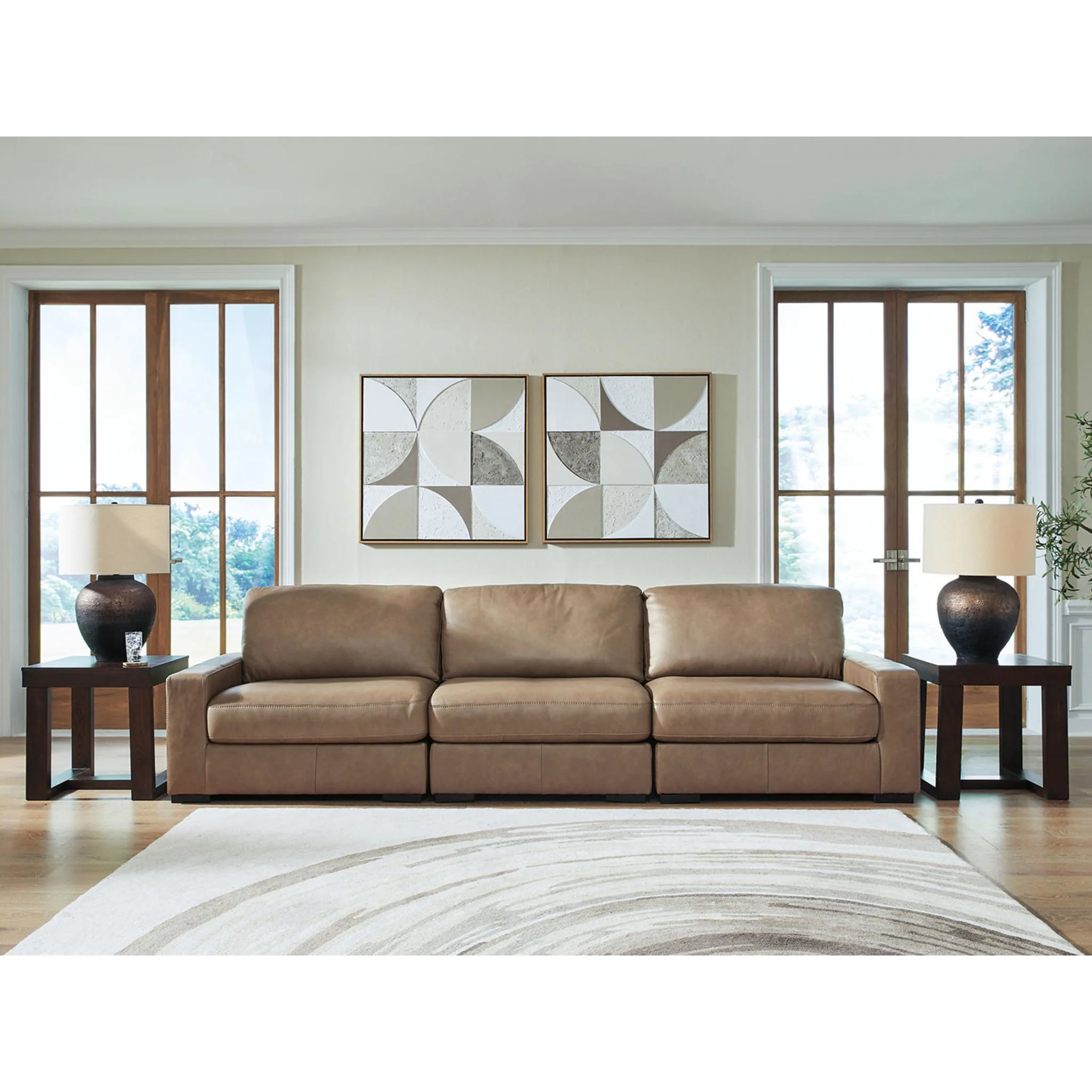 Veronella 3 Piece Sectional - Sahara - Image 2