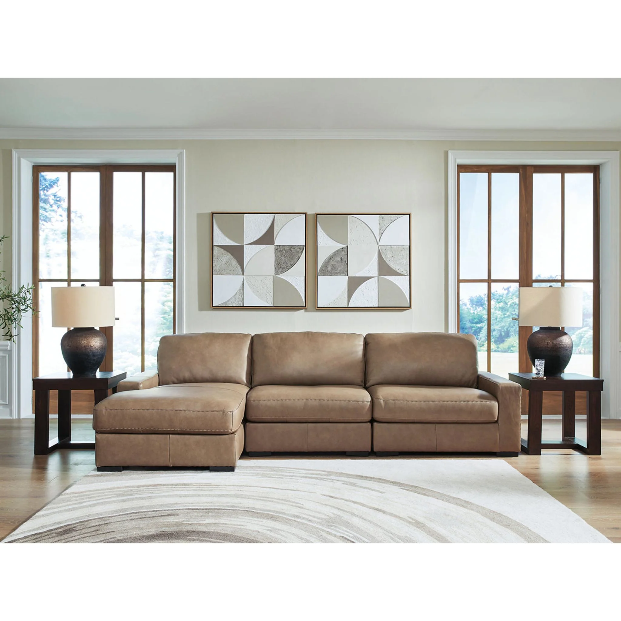 Veronella 3 Piece Sectional with Chaise - Image 9