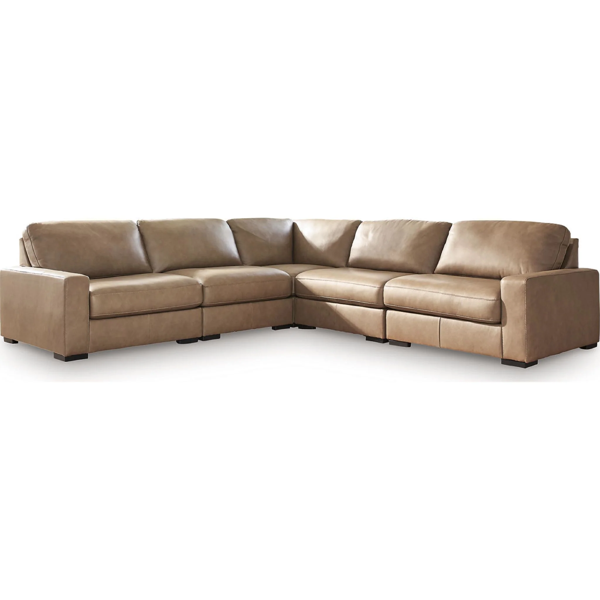 Veronella 5 Piece Sectional - Sahara - Image 4