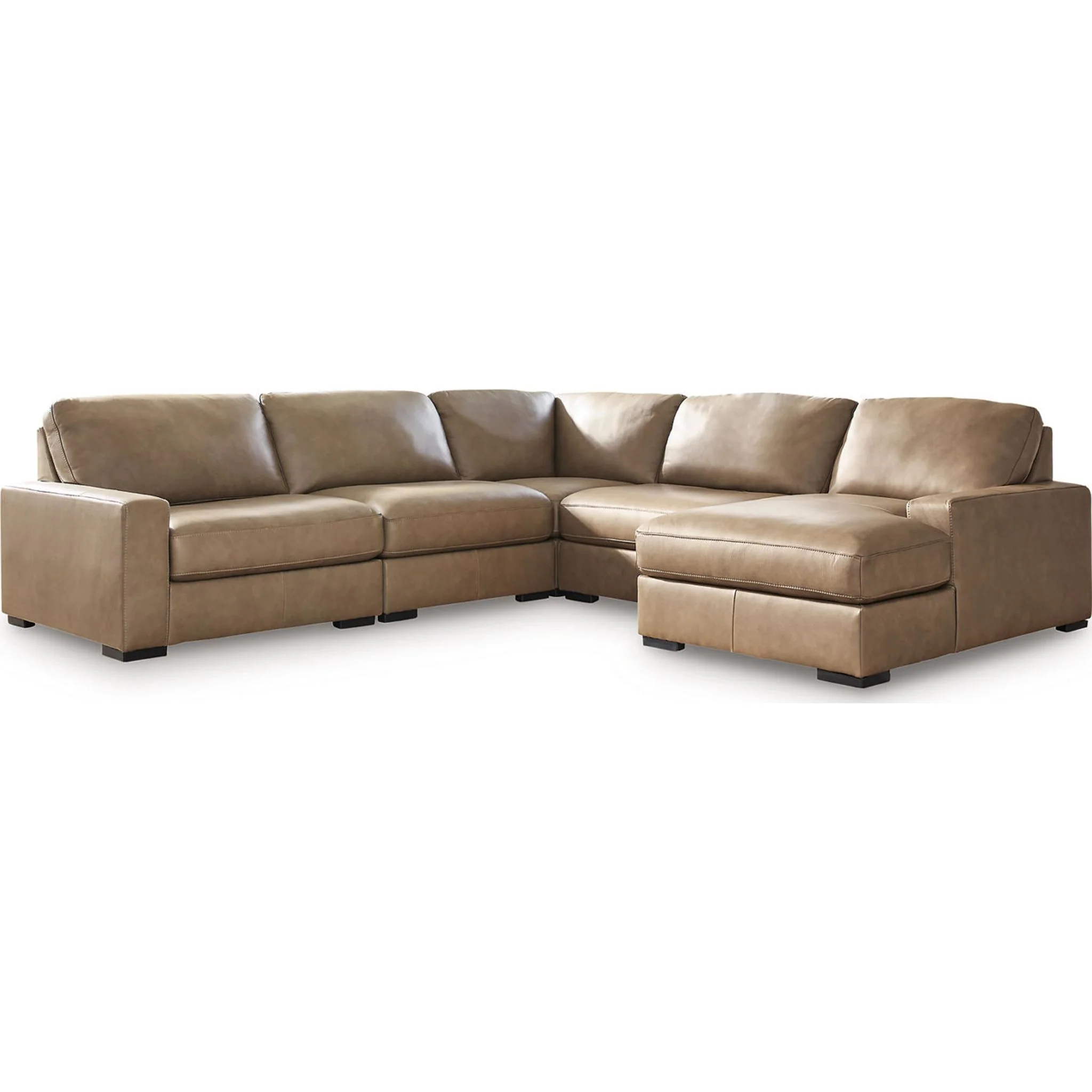 Veronella 5 Piece Sectional with Chaise - Image 4