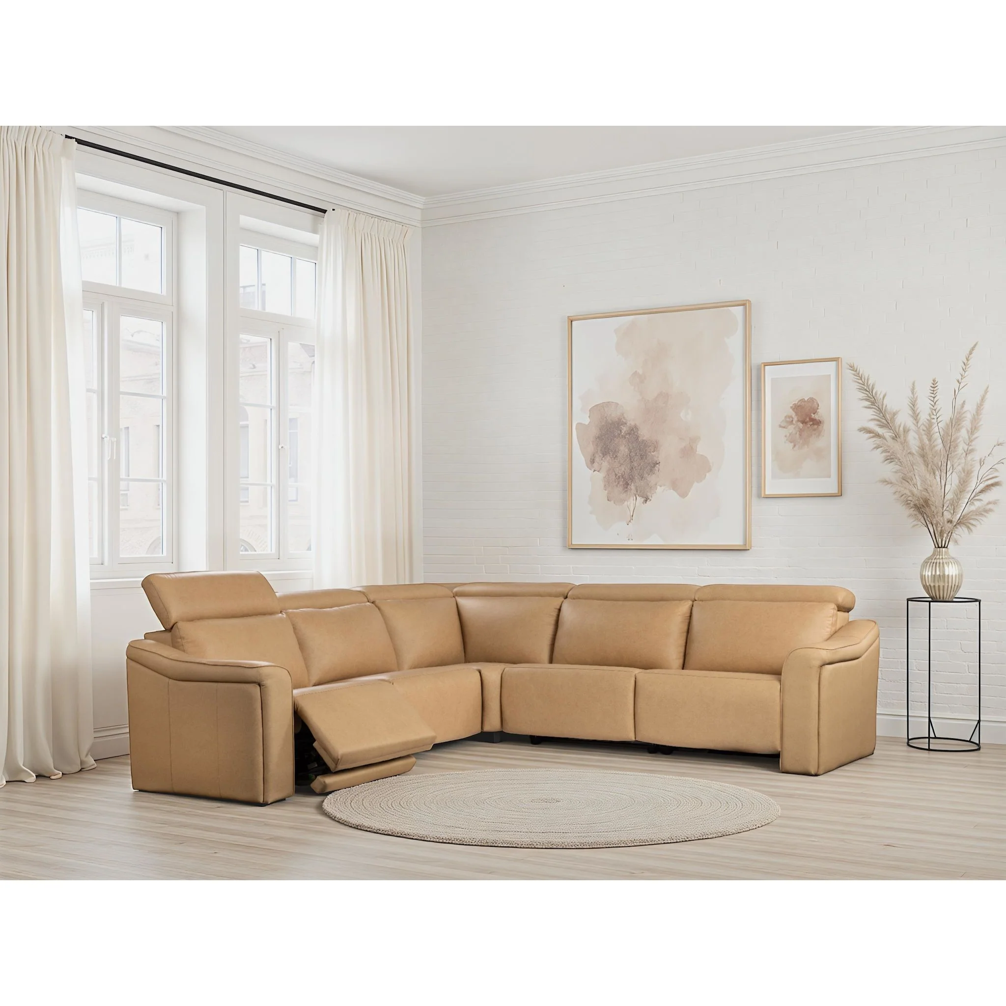 Versailles 5 Piece Power Reclining Sectional - Image 2