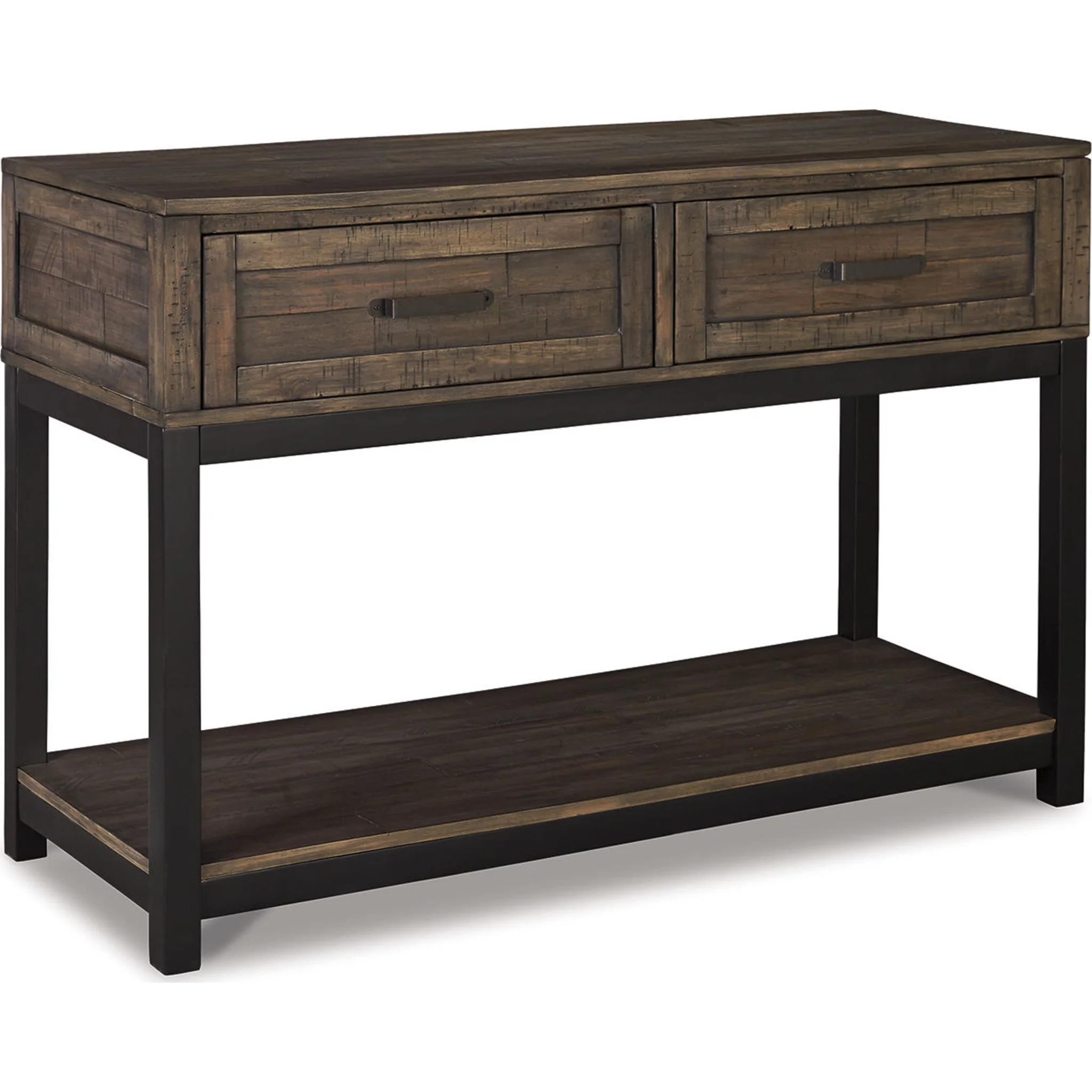 Villa Flora Sofa Table - Grayish Brown - Image 10