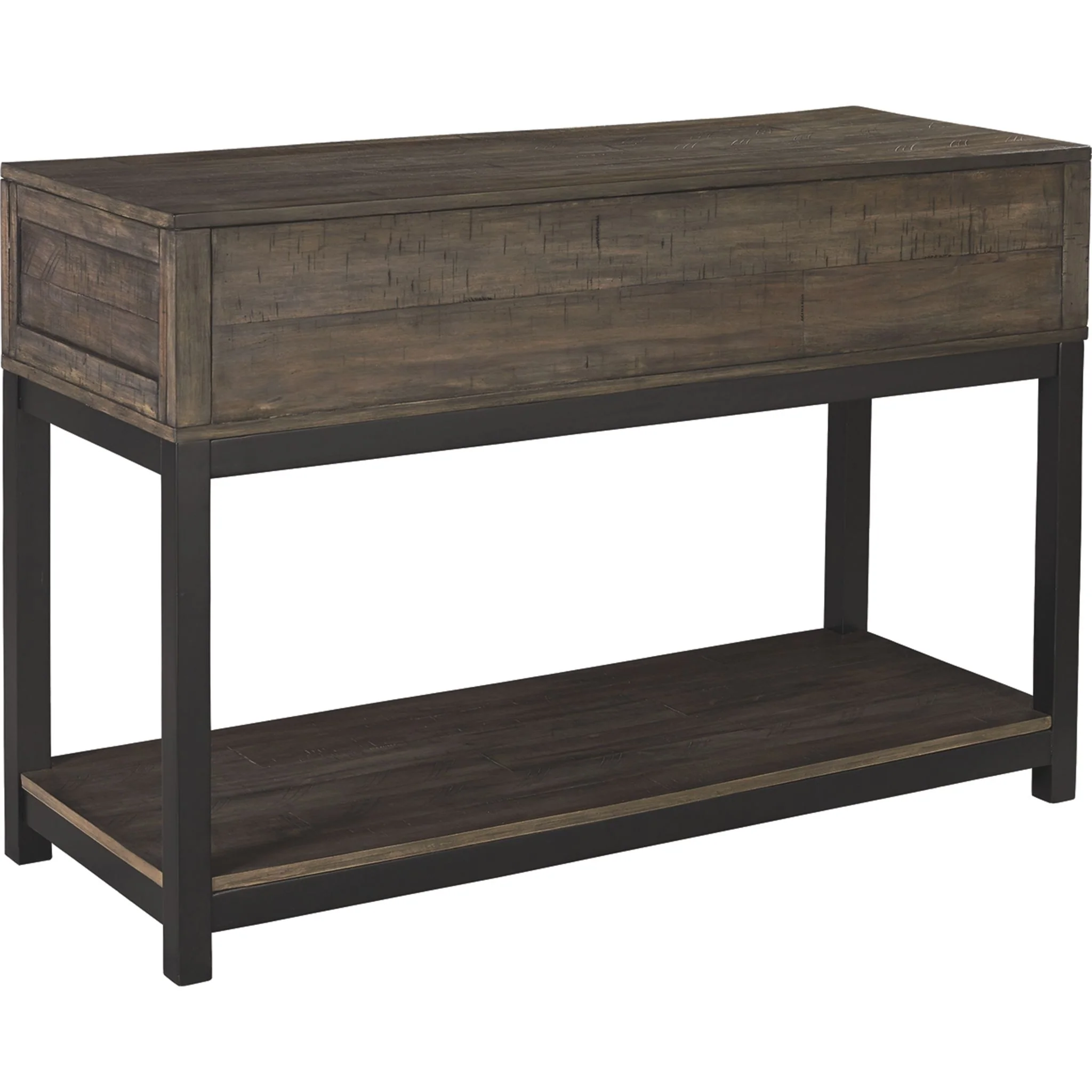 Villa Flora Sofa Table - Grayish Brown - Image 3