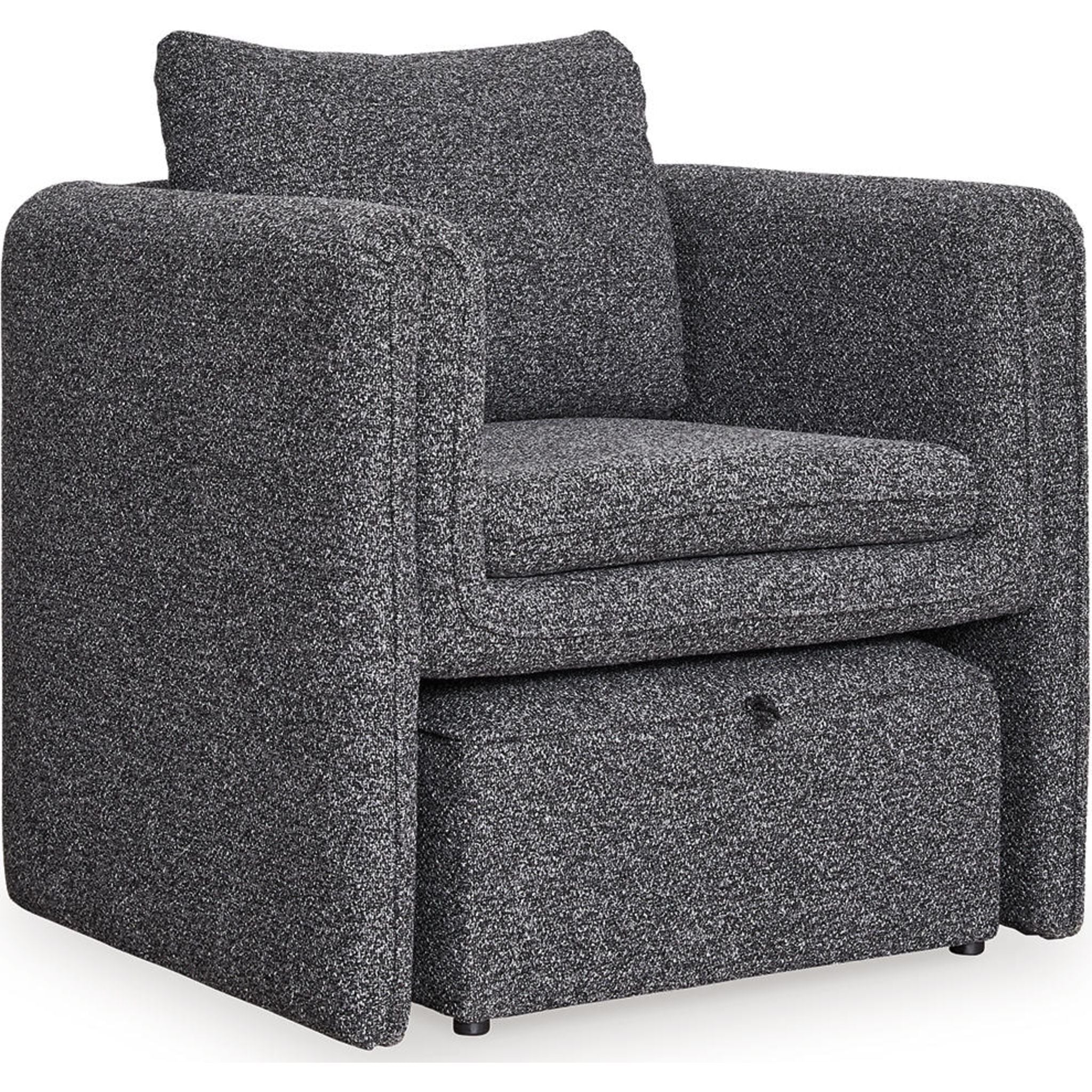 Vreni Accent Chair - Charcoal/Black - Image 5