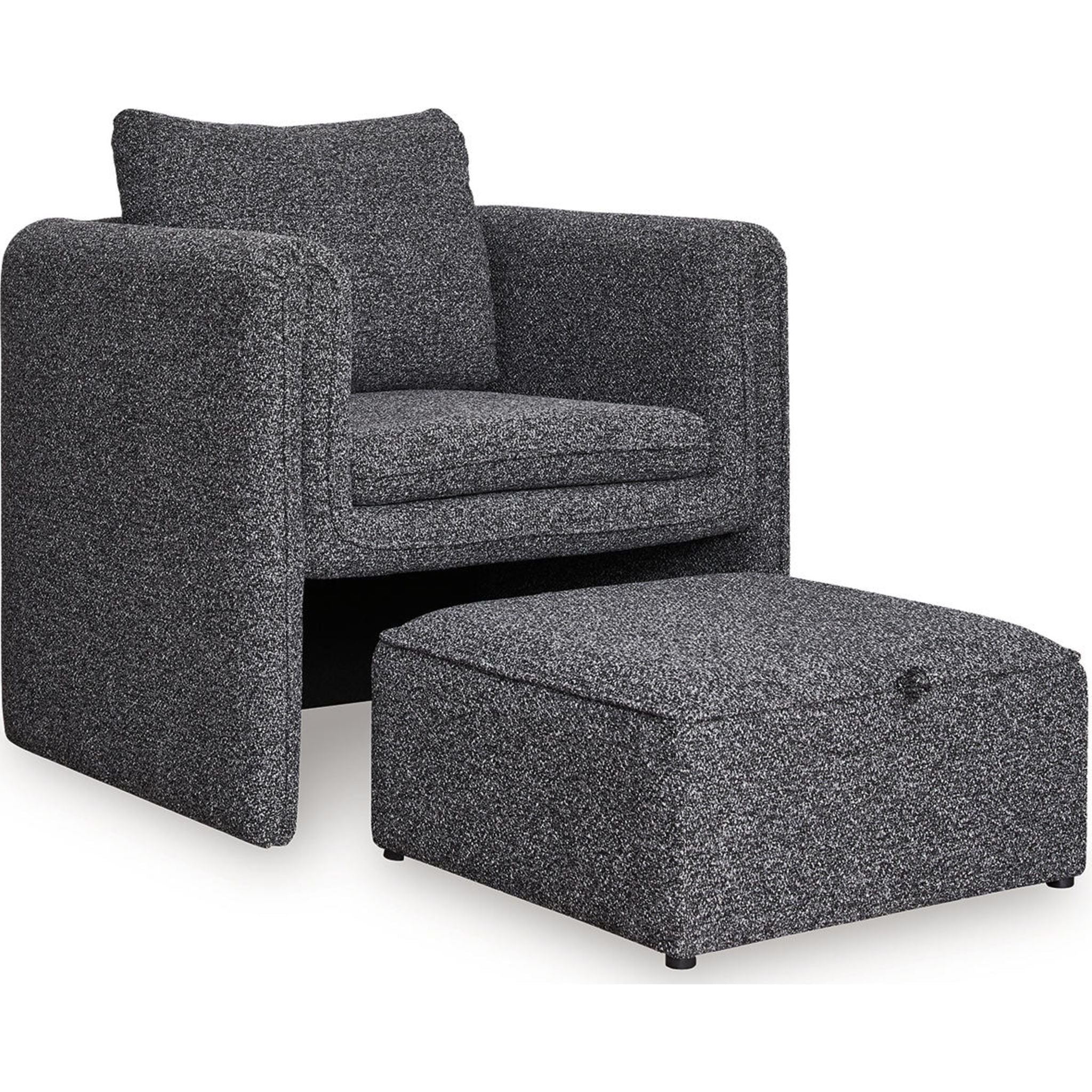 Vreni Accent Chair - Charcoal/Black - Image 6