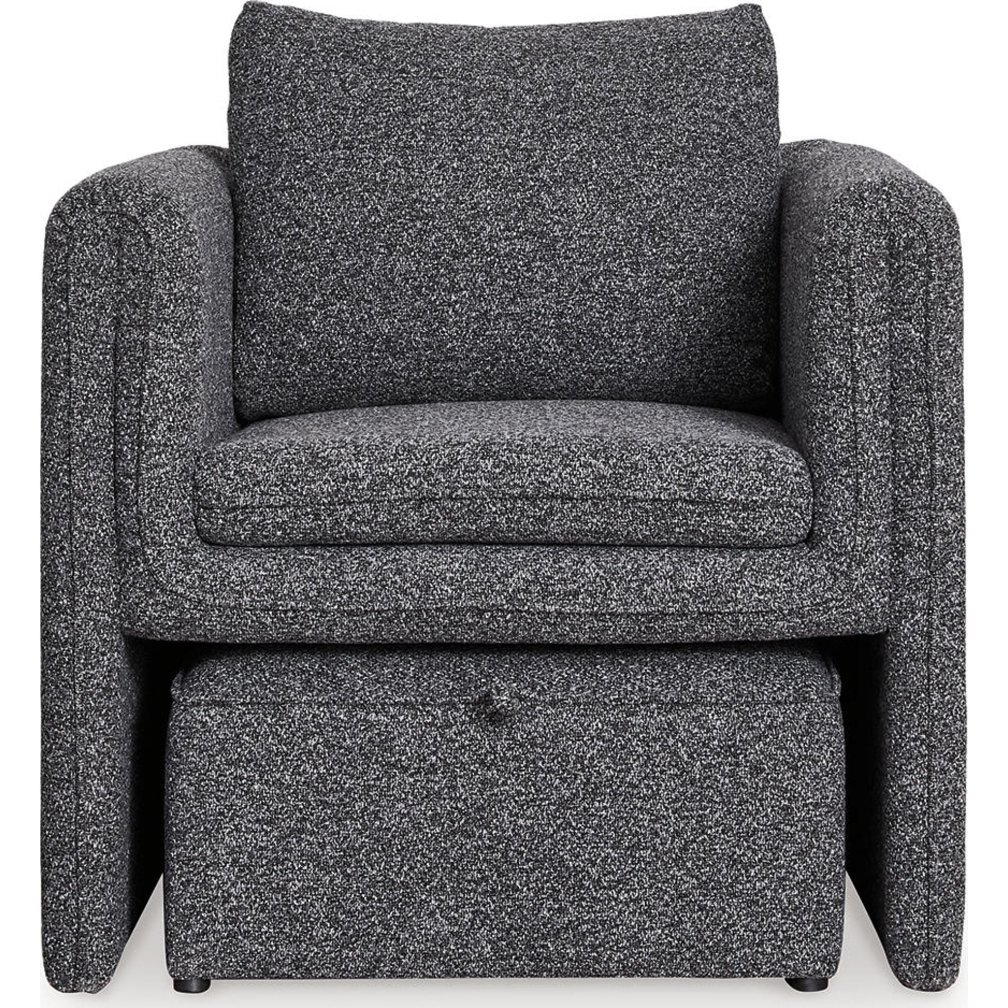 Vreni Accent Chair - Charcoal/Black - Image 8