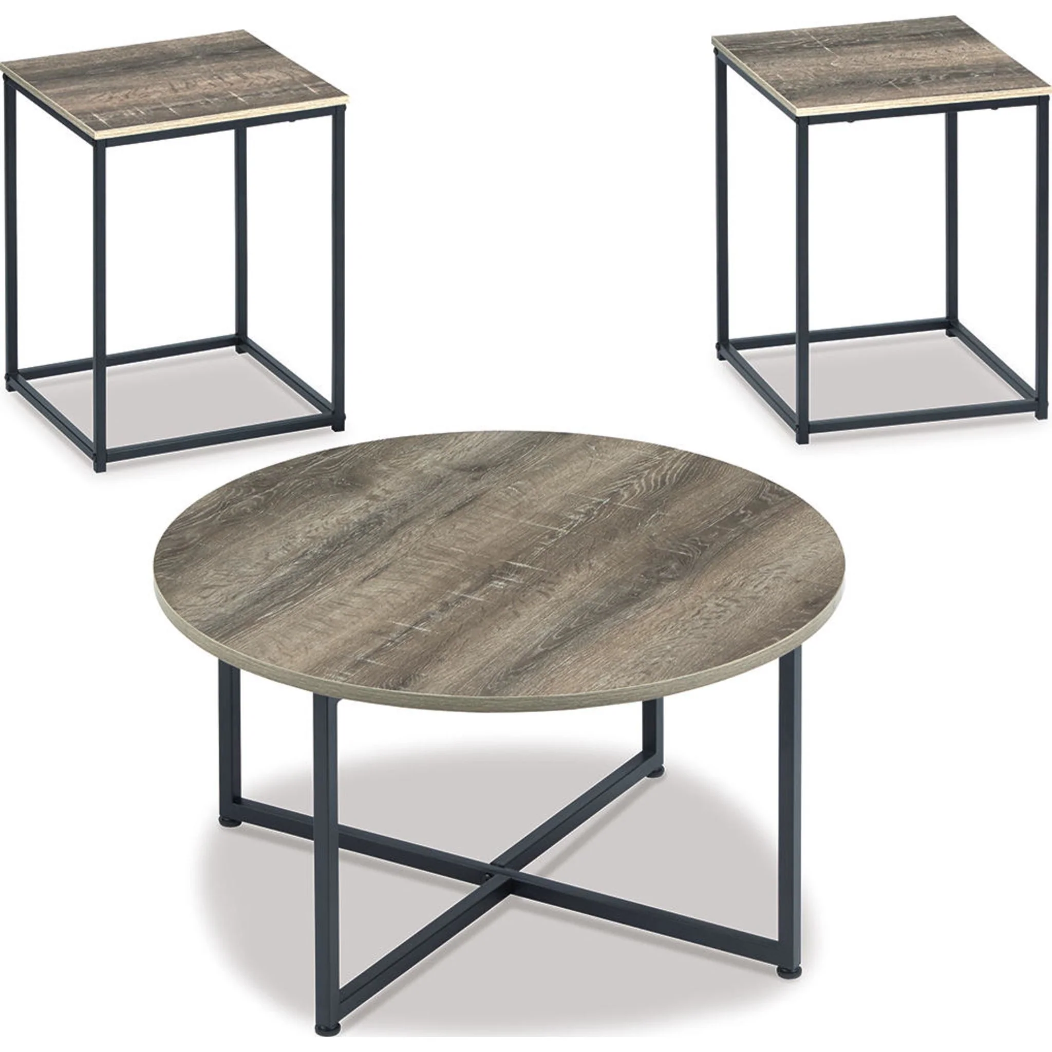 Wadeworth 3 Pack Tables - Two-tone - Image 8