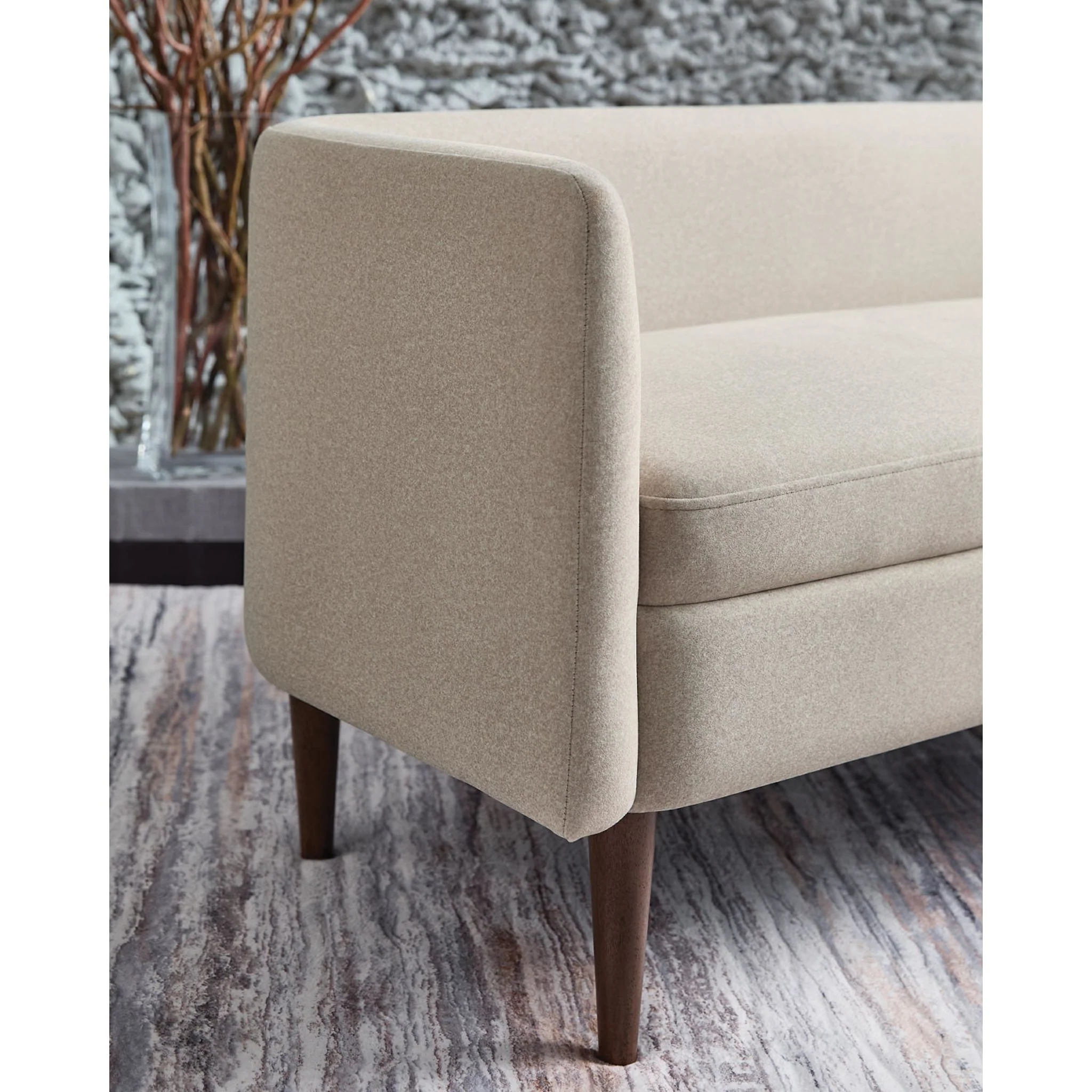 Wainner Bench - Beige - Image 6