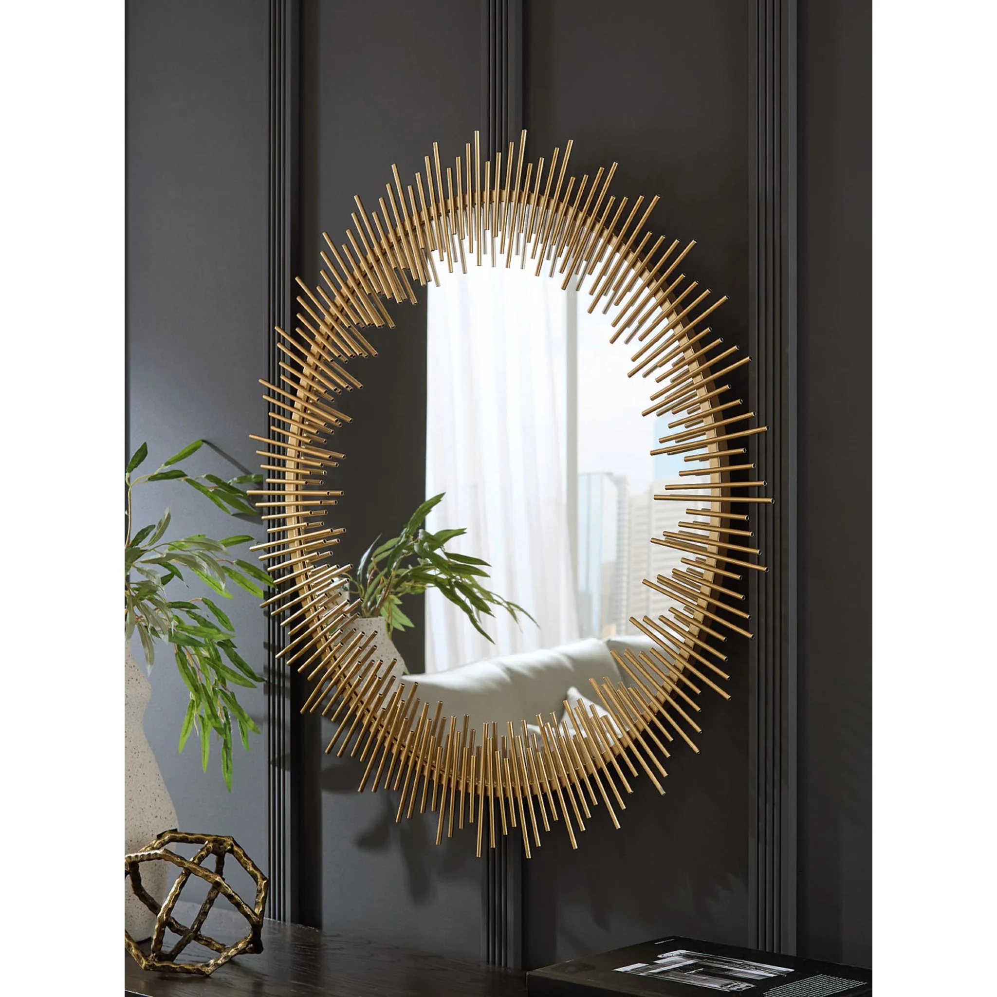 Wainport Accent Mirror 36.00" x 36.00" - Image 2