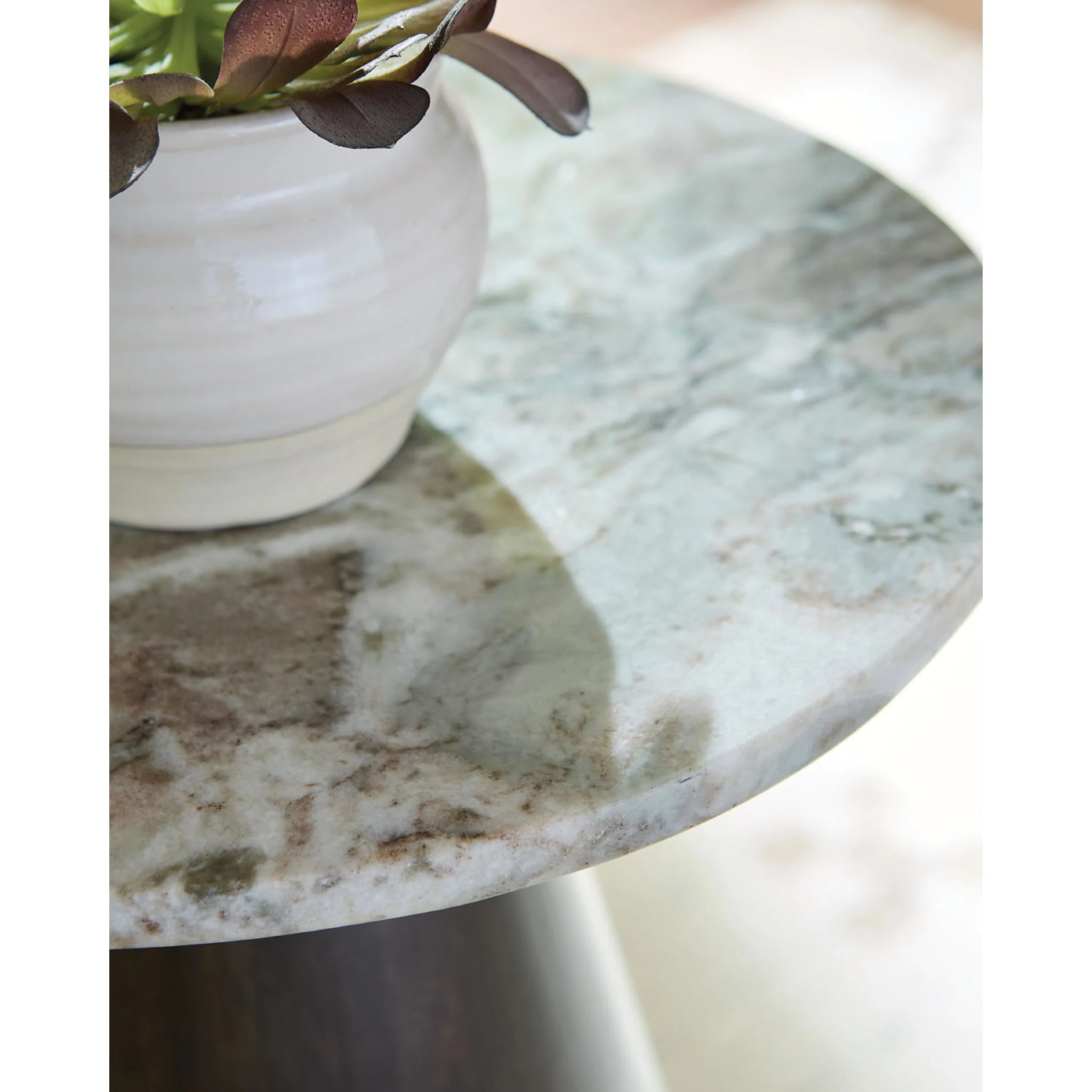 Waltnor Accent Table - Gray/White/Brown - Image 4
