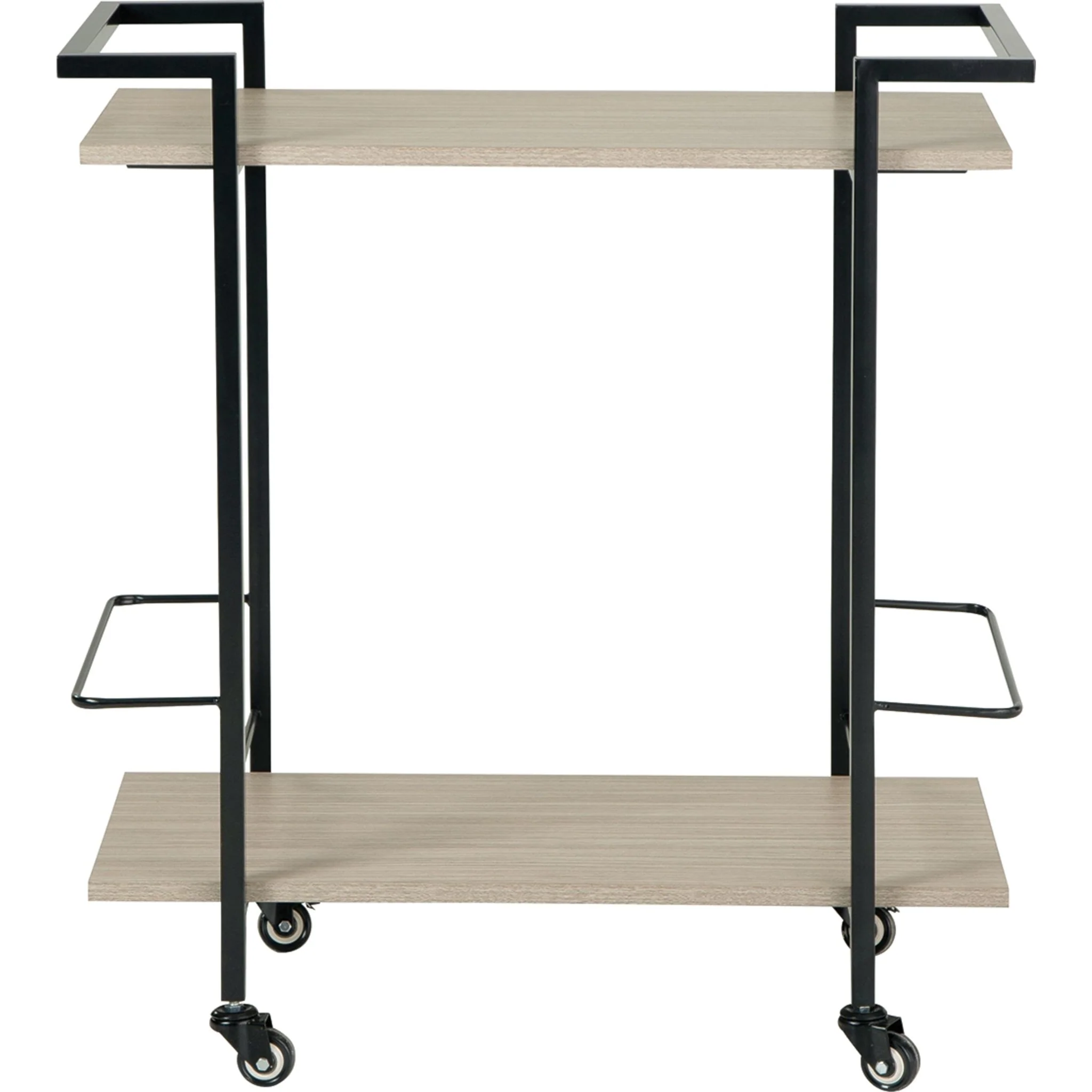 Waylowe Bar Cart - Brown/Black - Image 3