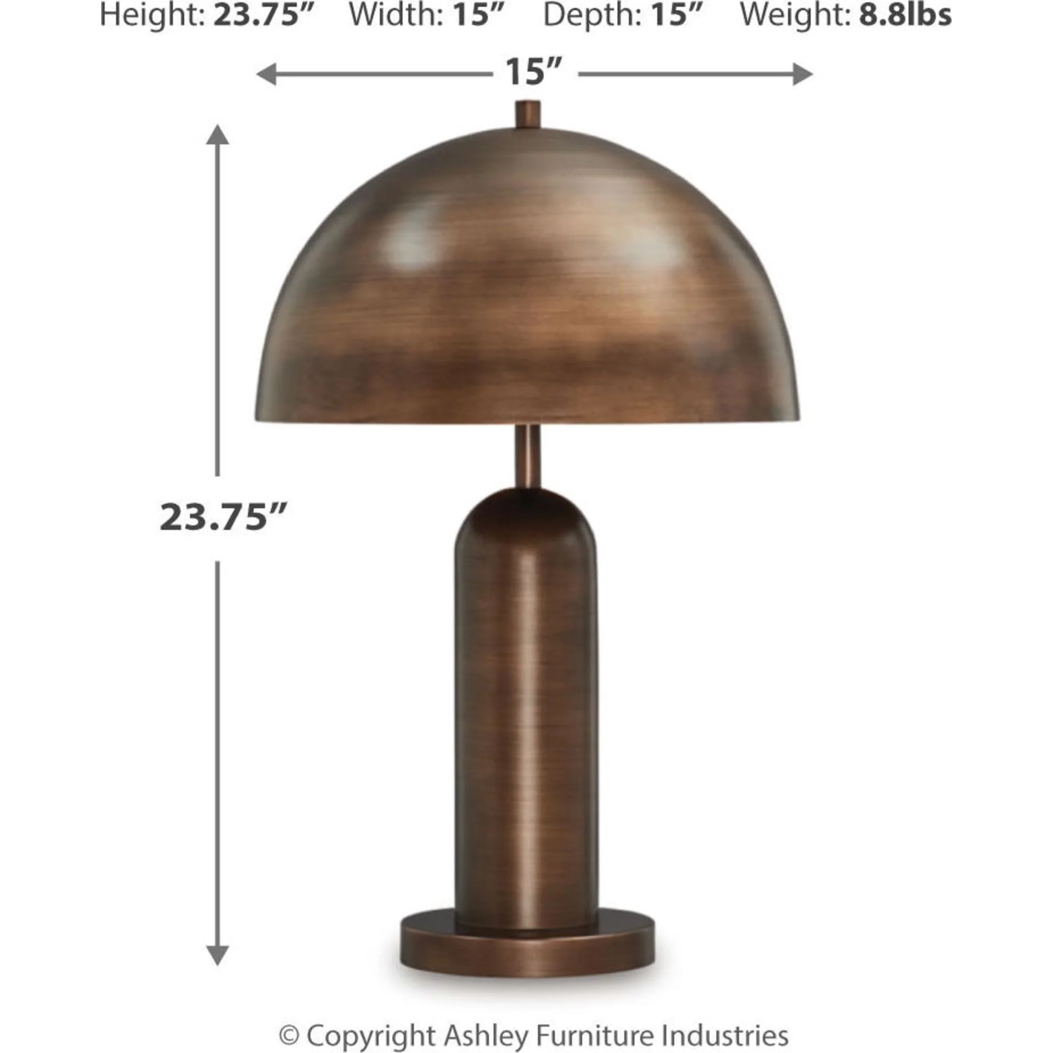 Wendfield Table Lamp 23.63" - Image 3