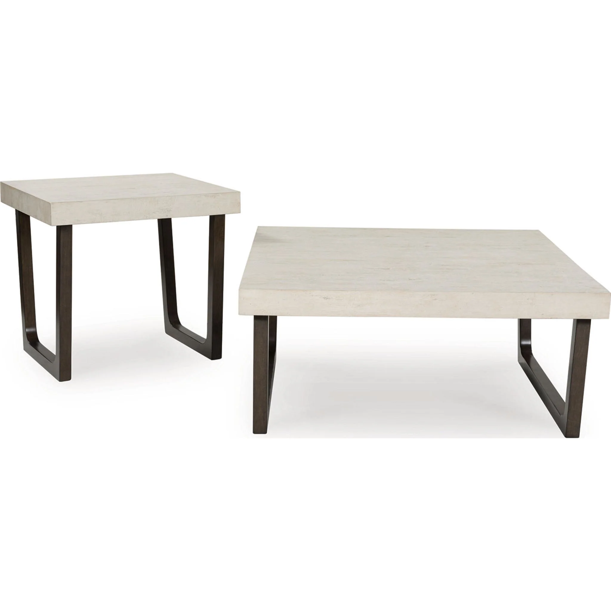 Westenfort 2 Pack Tables - Espresso/Gray - Image 3