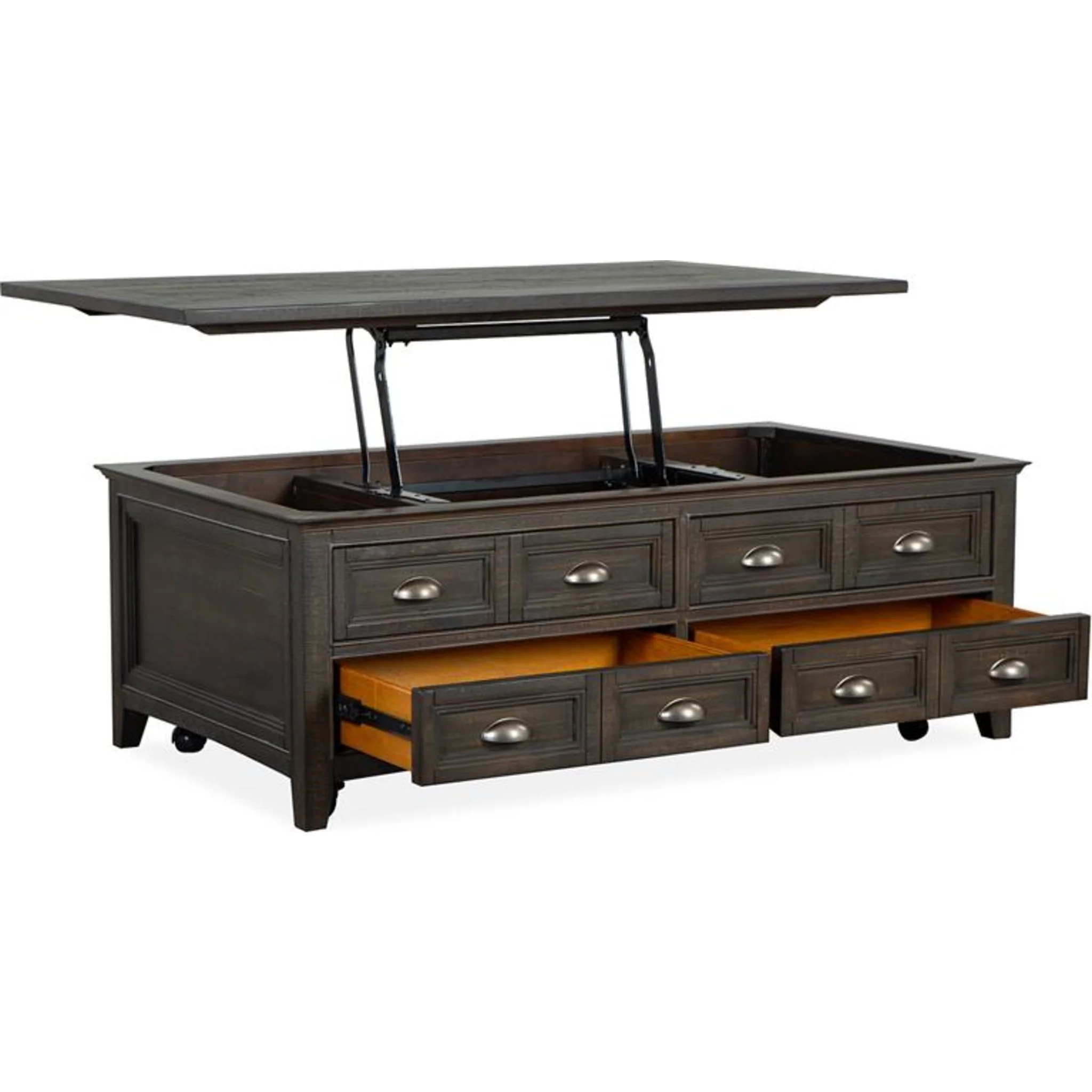 Westley Falls Coffee Table - Graphite - Image 4