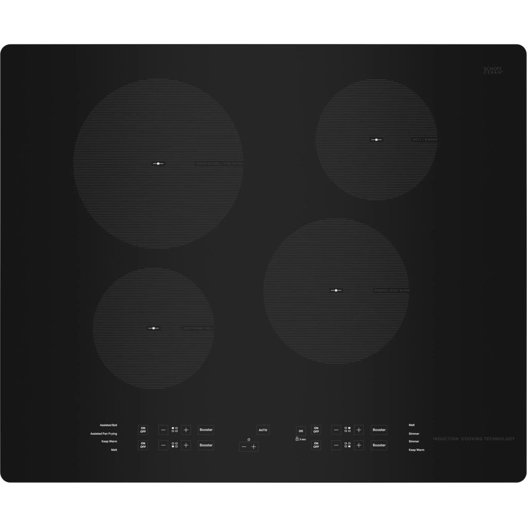 Whirlpool 24-Inch Small Space Induction Cooktop -Black (UCIG245KBL) - Image 2